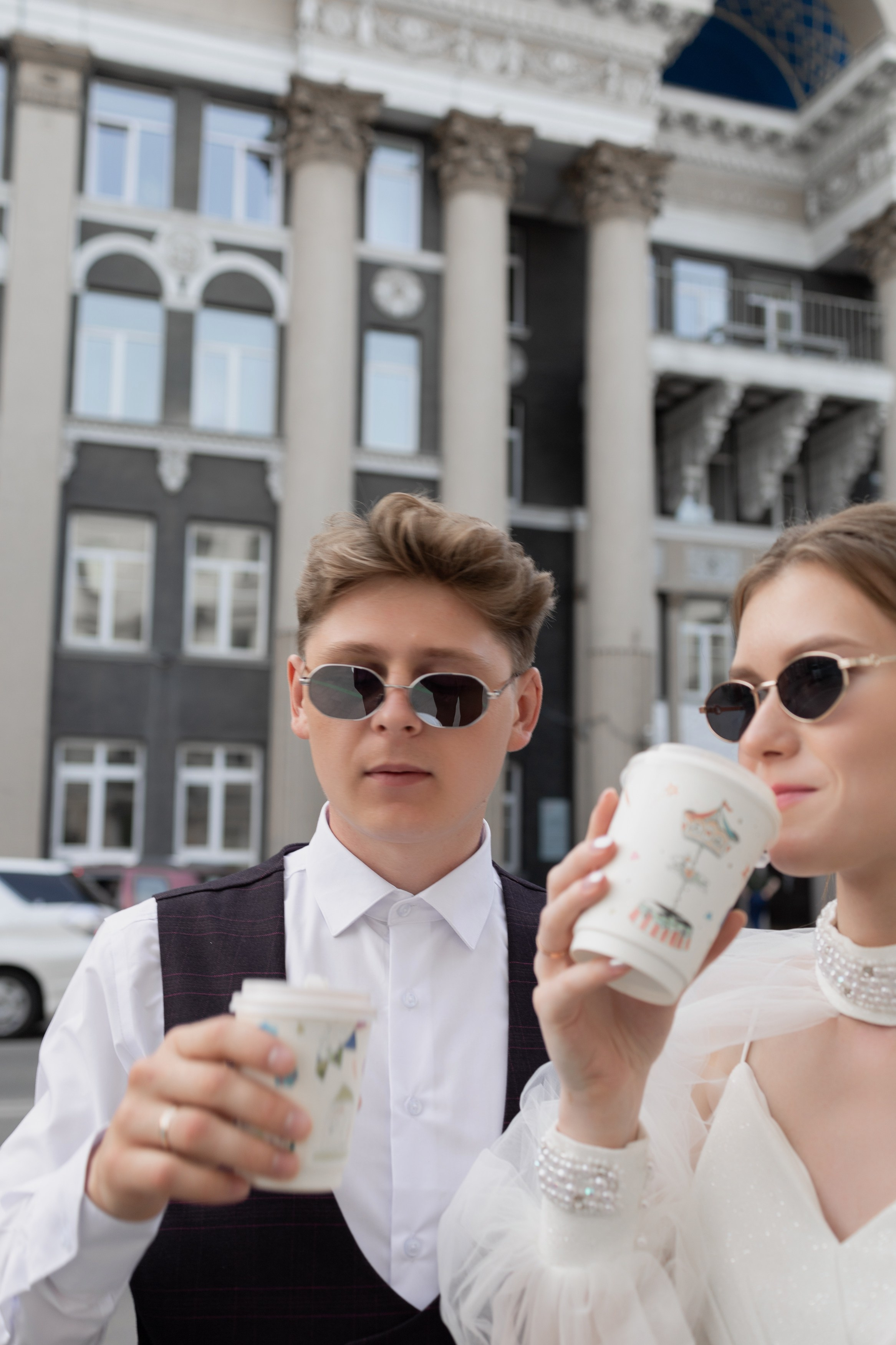 Владислав и Юлия Вечерняя прогулка по городу. Свадебный Фотограф в Иркутске Екатерина Елисеева