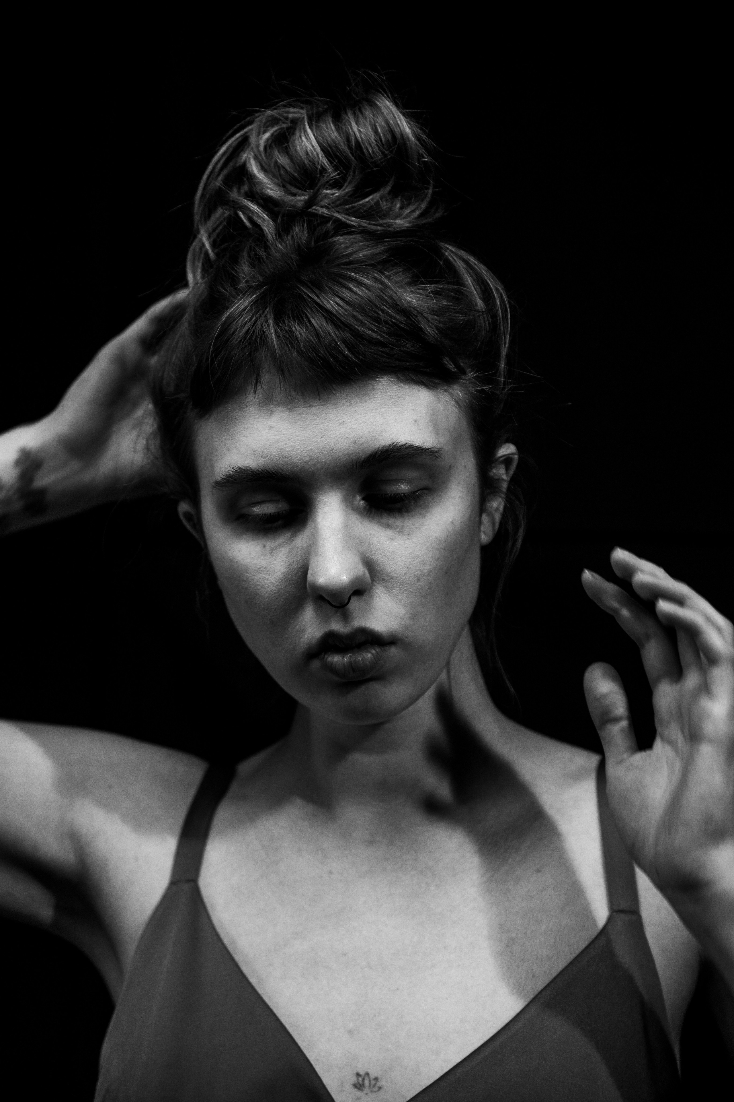Аня в студии. Фотограф Куянова Алина, семейные и свадебные фотосессии в Калининграде