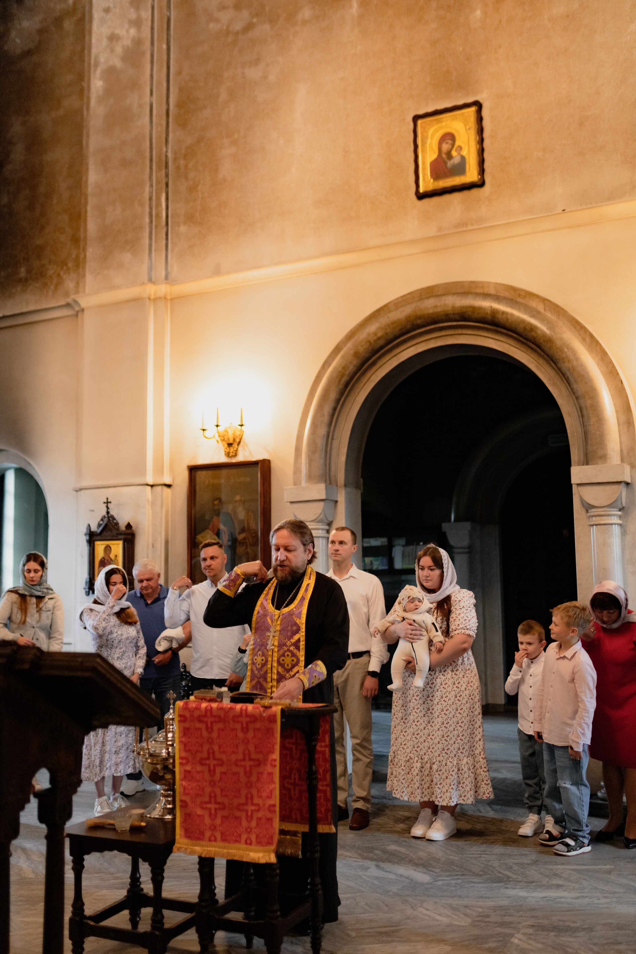 Крещение. Семейный и парный фотограф Мария Куцко
