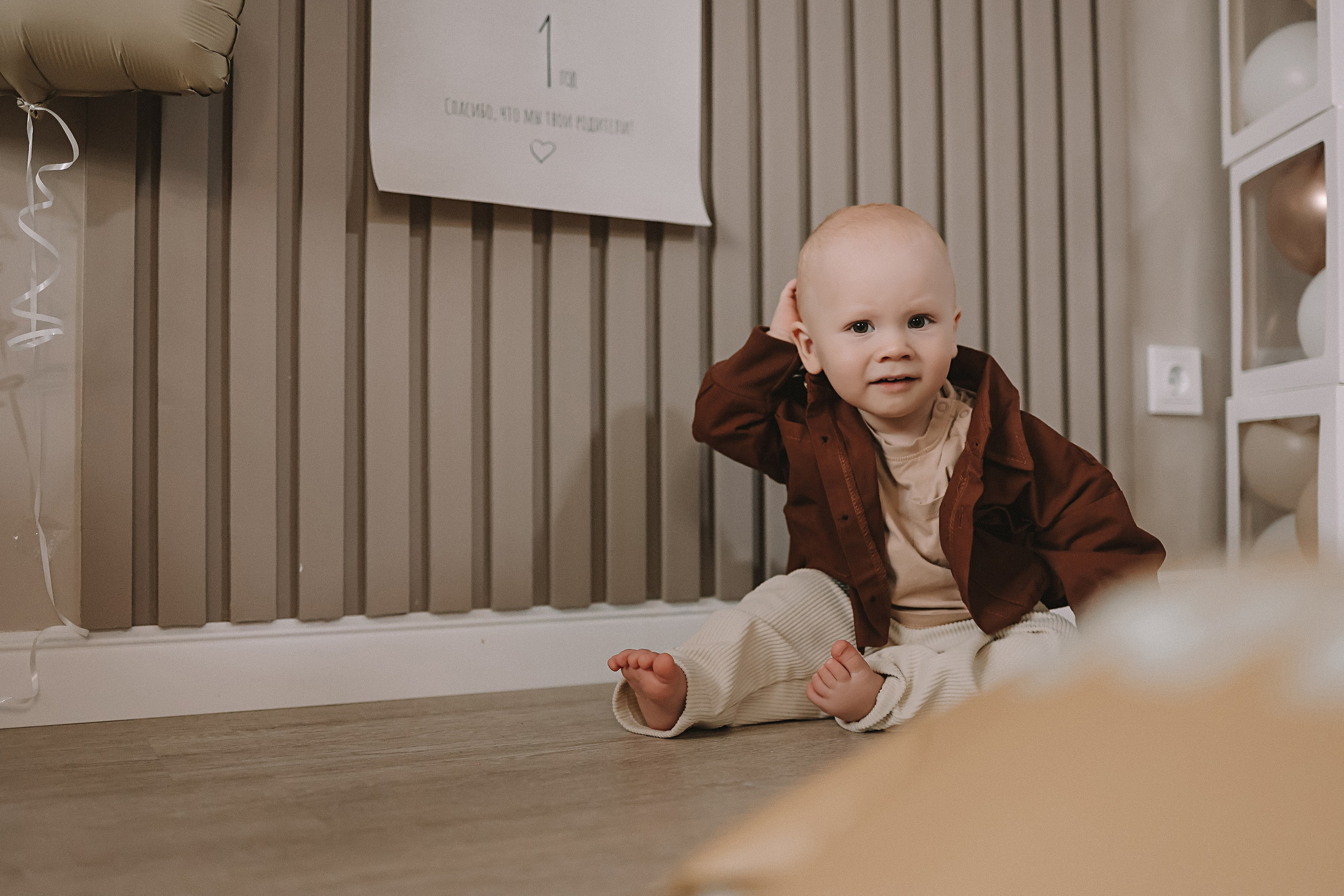 1 год Леону. Семейный фотограф Тюмень, фотограф на роды Салмина Мария