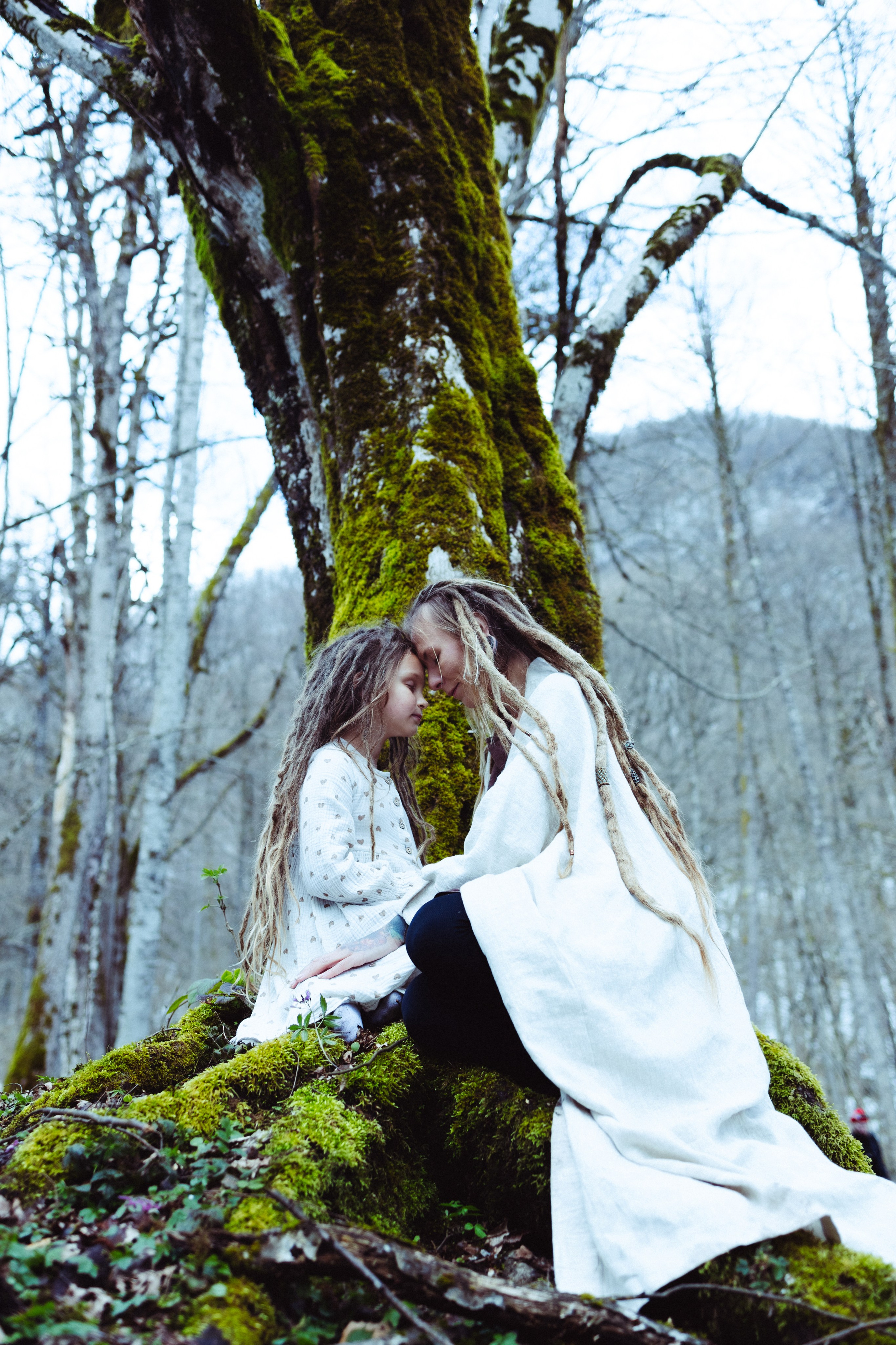 Семейная фотосессия мамы и дочери