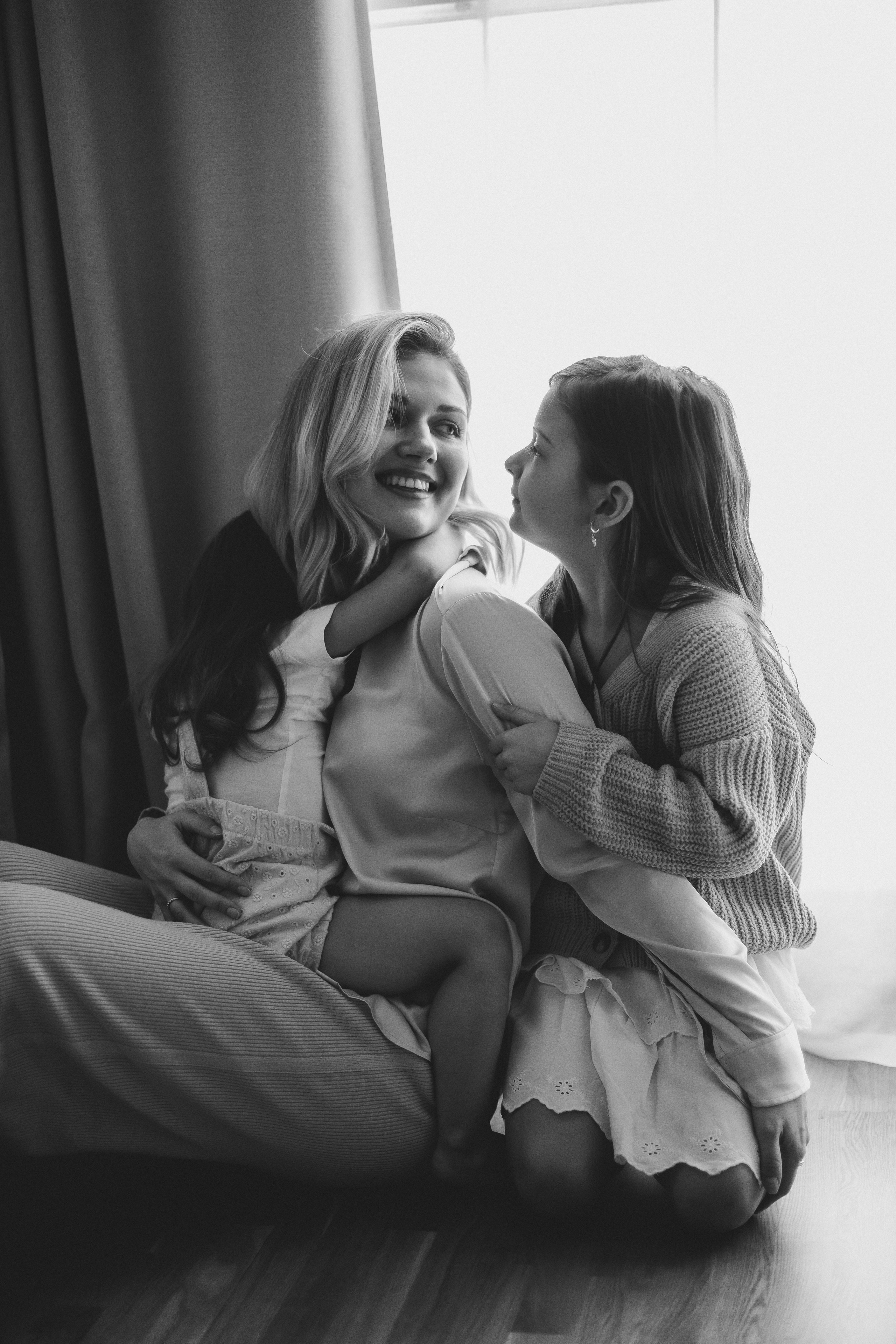 Мама и дочки ♥️. Евгения Пелипас