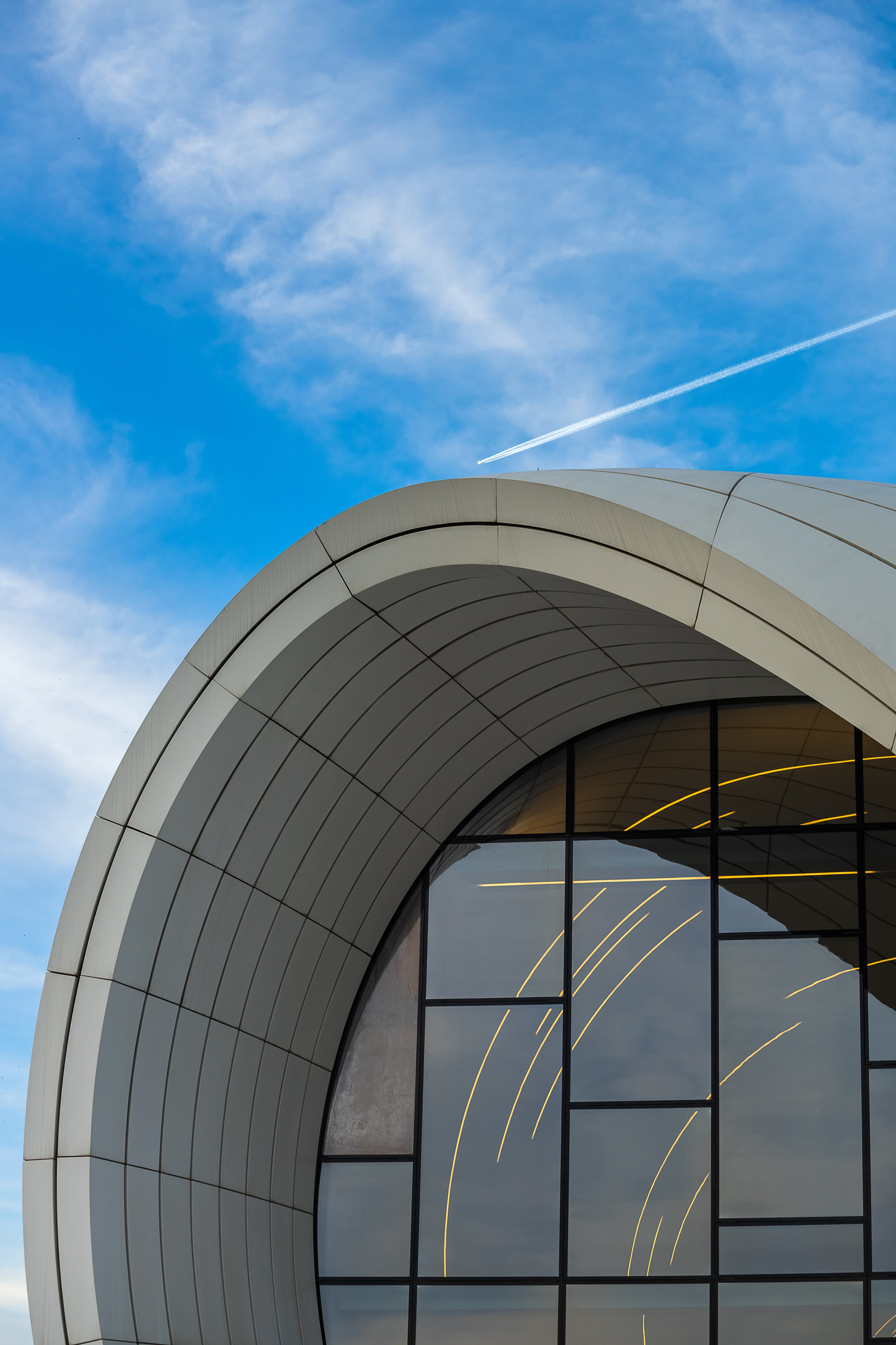 Heydar Aliyev Center | Baku. Архитектурный фотограф Кирилл Цыбенко. Работаю в Москве, по всей России и Миру