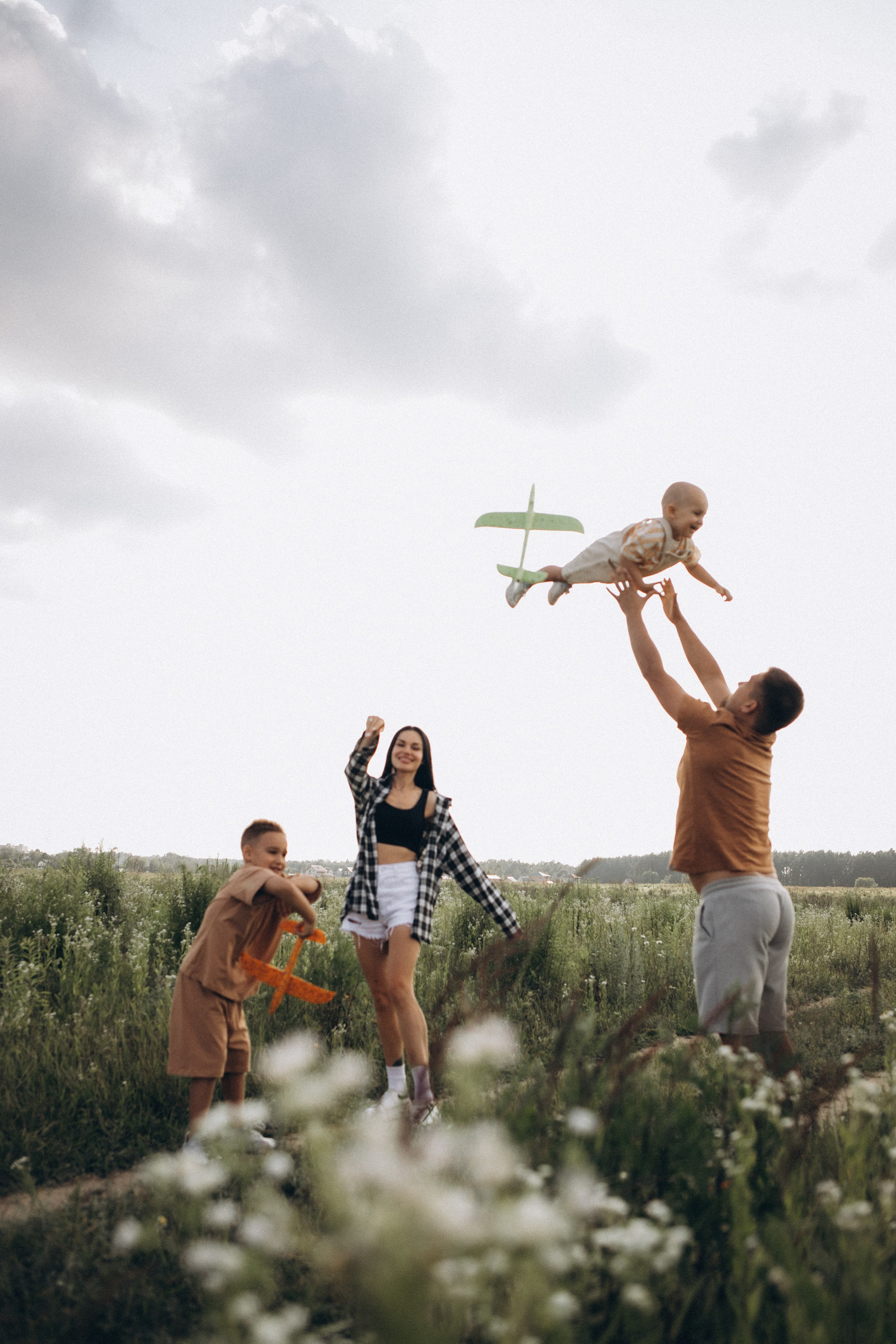 Саша, Женя, Никита и Саша. Семейный и свадебный фотограф Анна Кожокарь