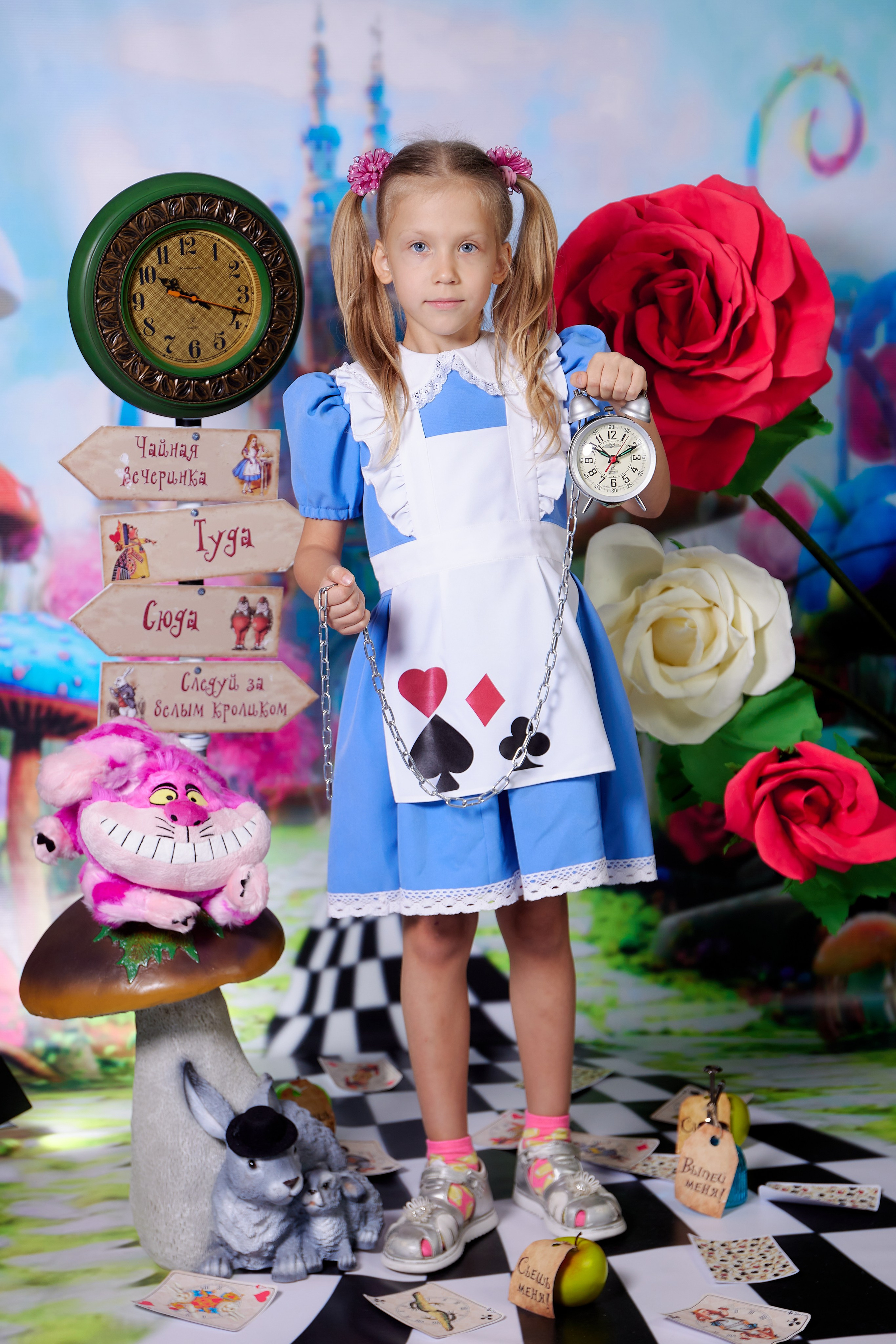 Алиса в стране чудес. Детская выездная фотостудия