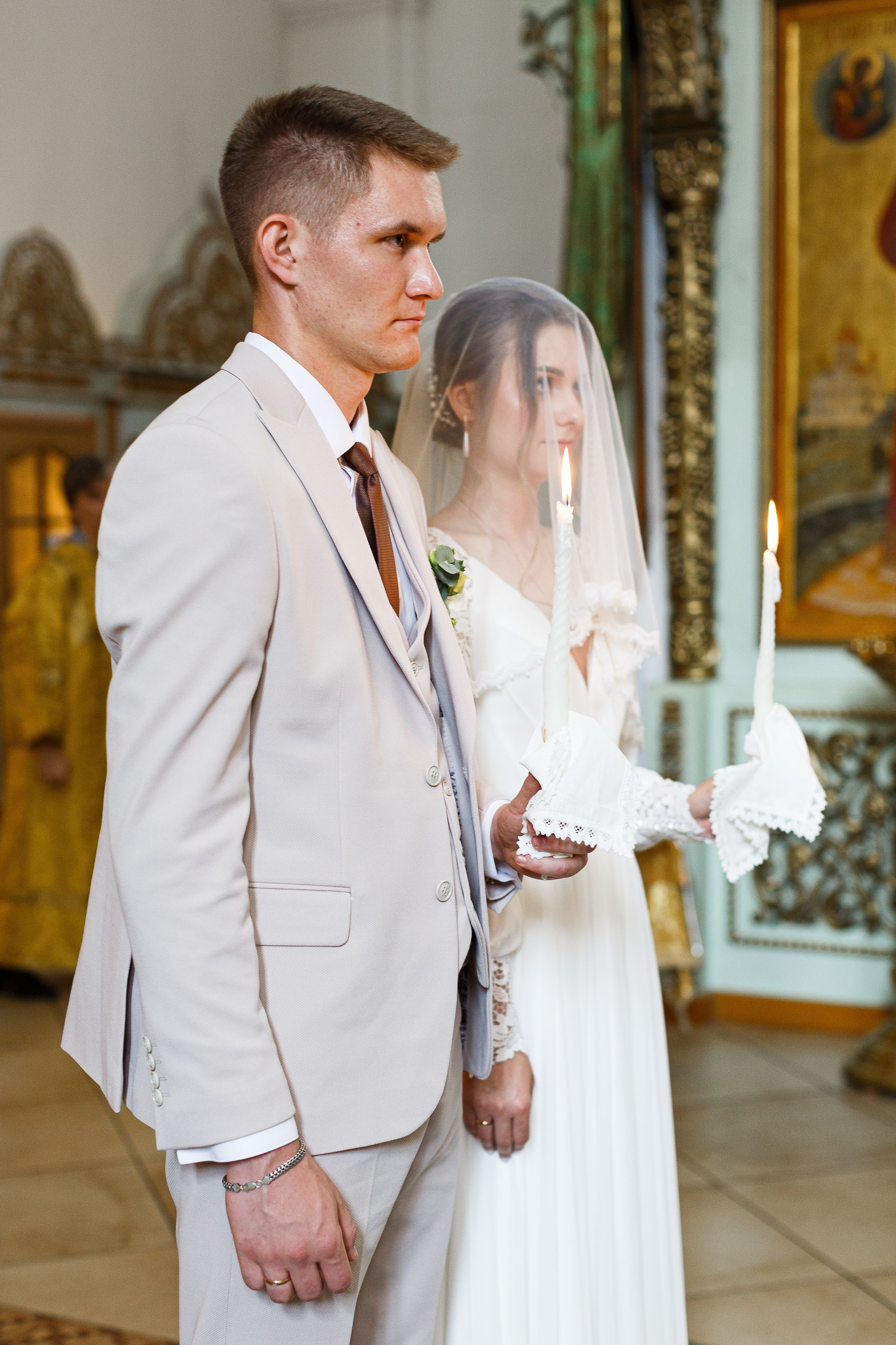 Венчание в храме Живоначальной Троицы на Шаболовке