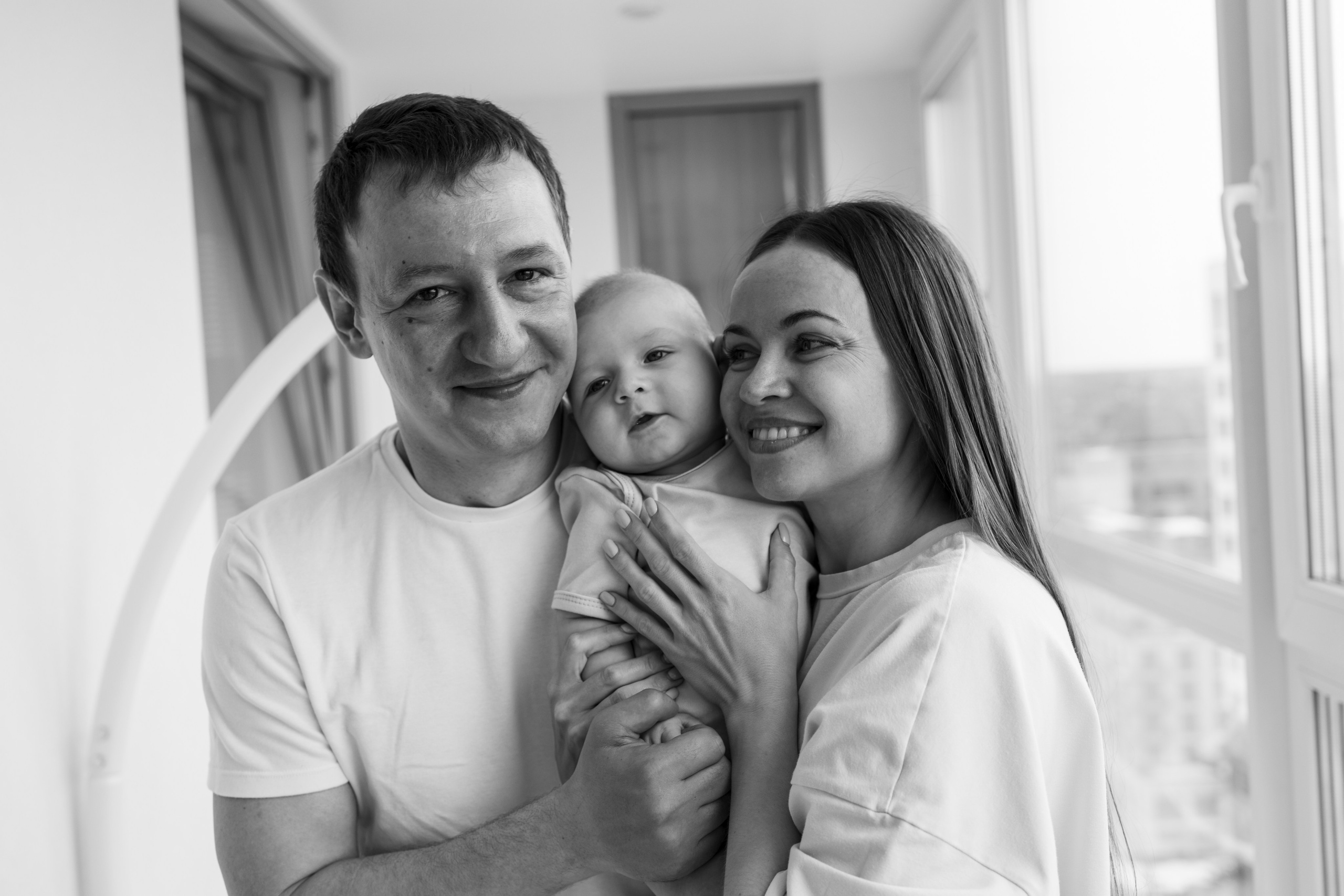 Саша и его Родители. Фотограф Новосибирск