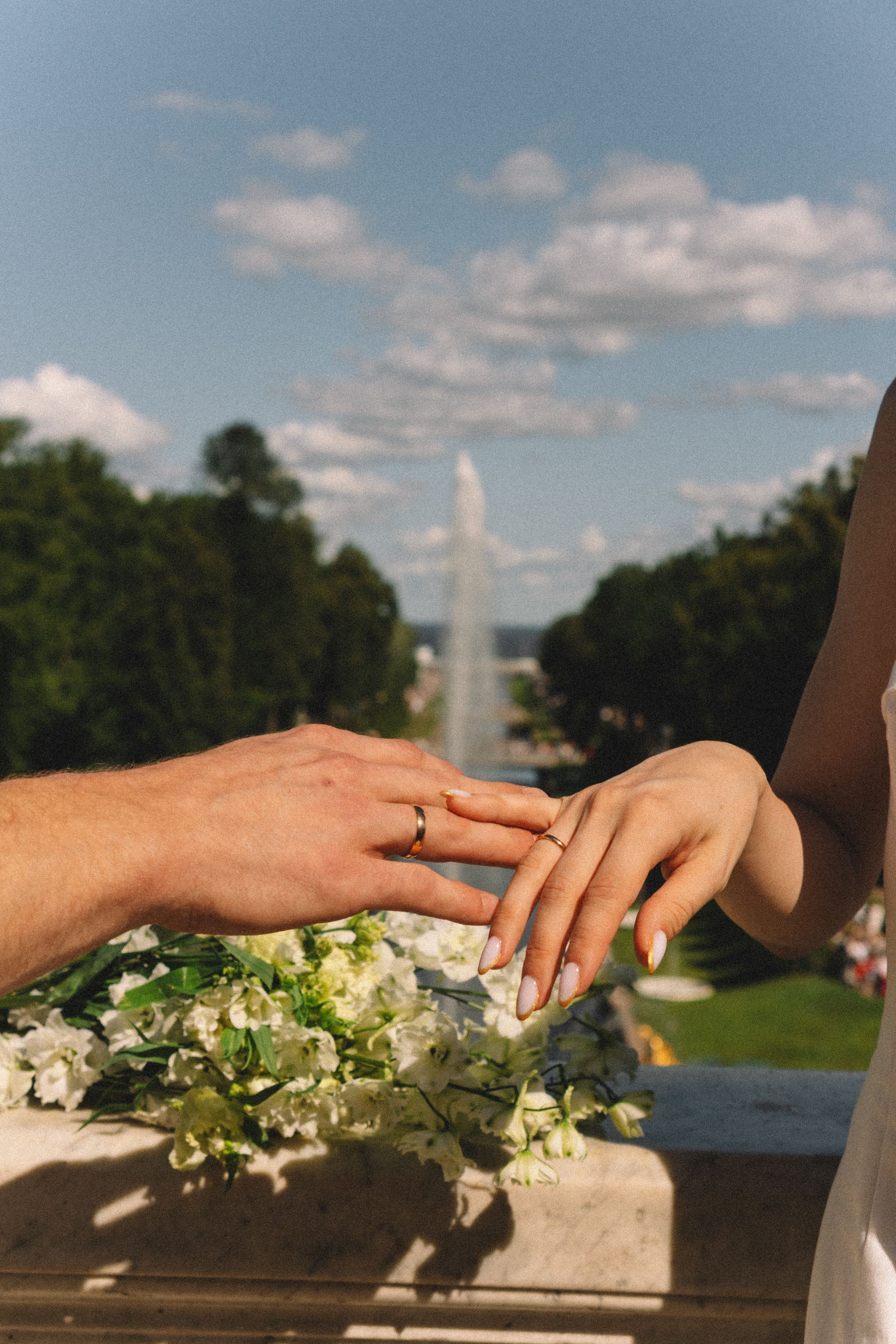 СВАДЕБНАЯ СЬЕМКА В ПЕТЕРГОФЕ И СЬЕМКА РЕПОРТАЖА В ЗАГСЕ ПЕТЕРГОФА. Профессиональный фотограф, Санкт-Петербург — Виктория Богомолова