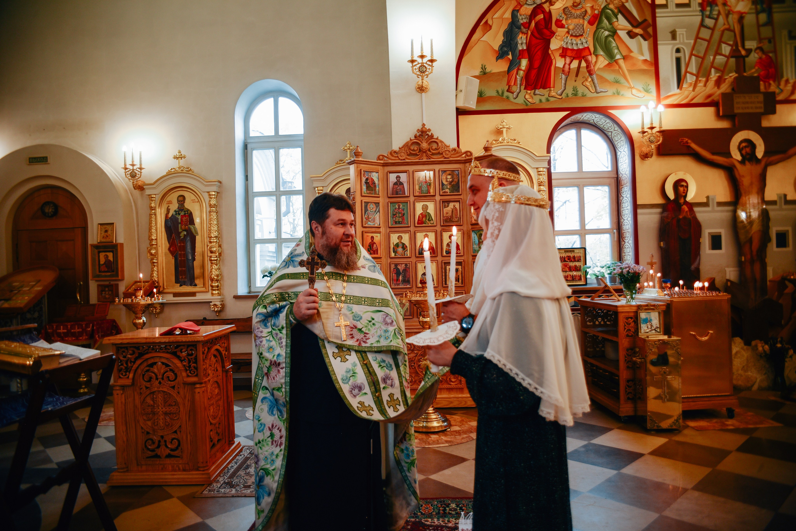 София и Александр Венчание. Фотограф Лола Волна, город Москва