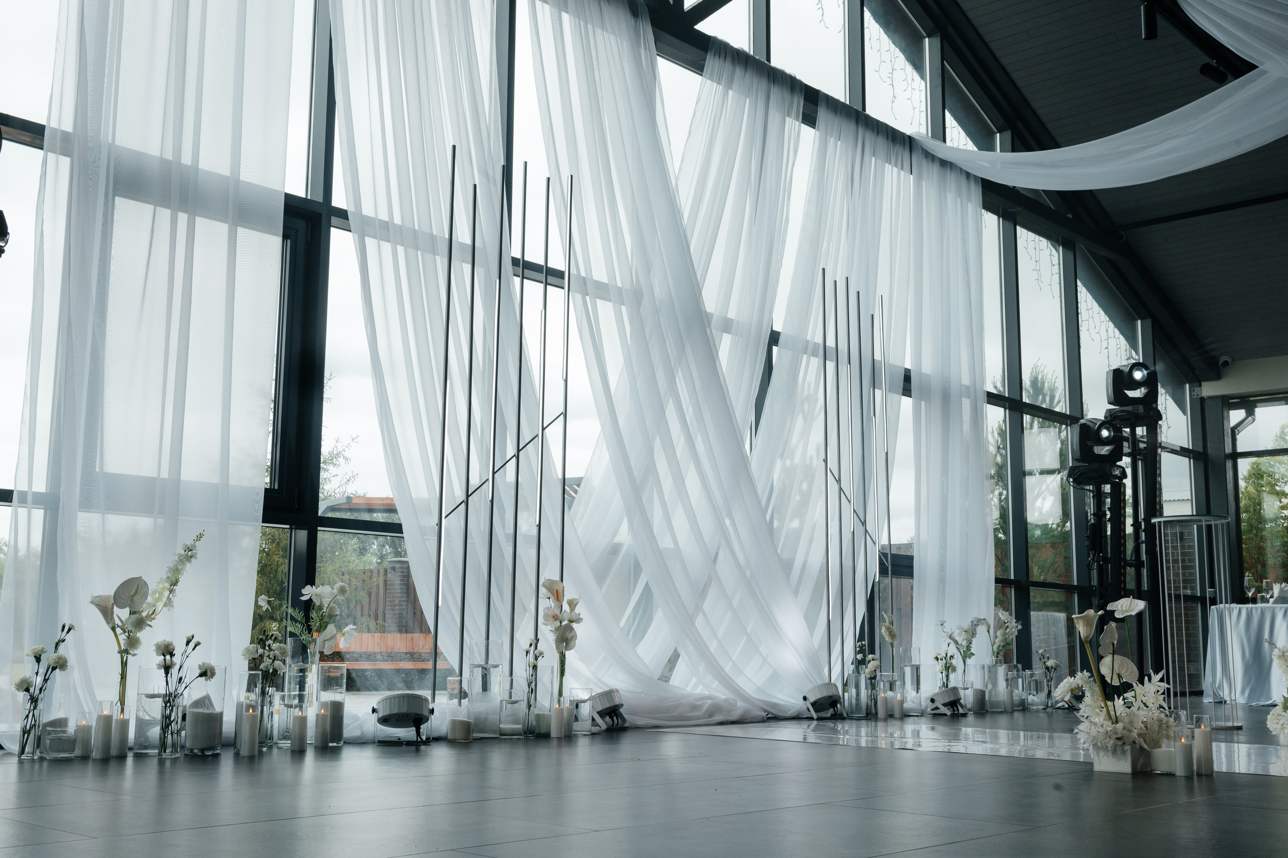 Банкетный зал «Стекло». Фотограф Семён Гнеушев