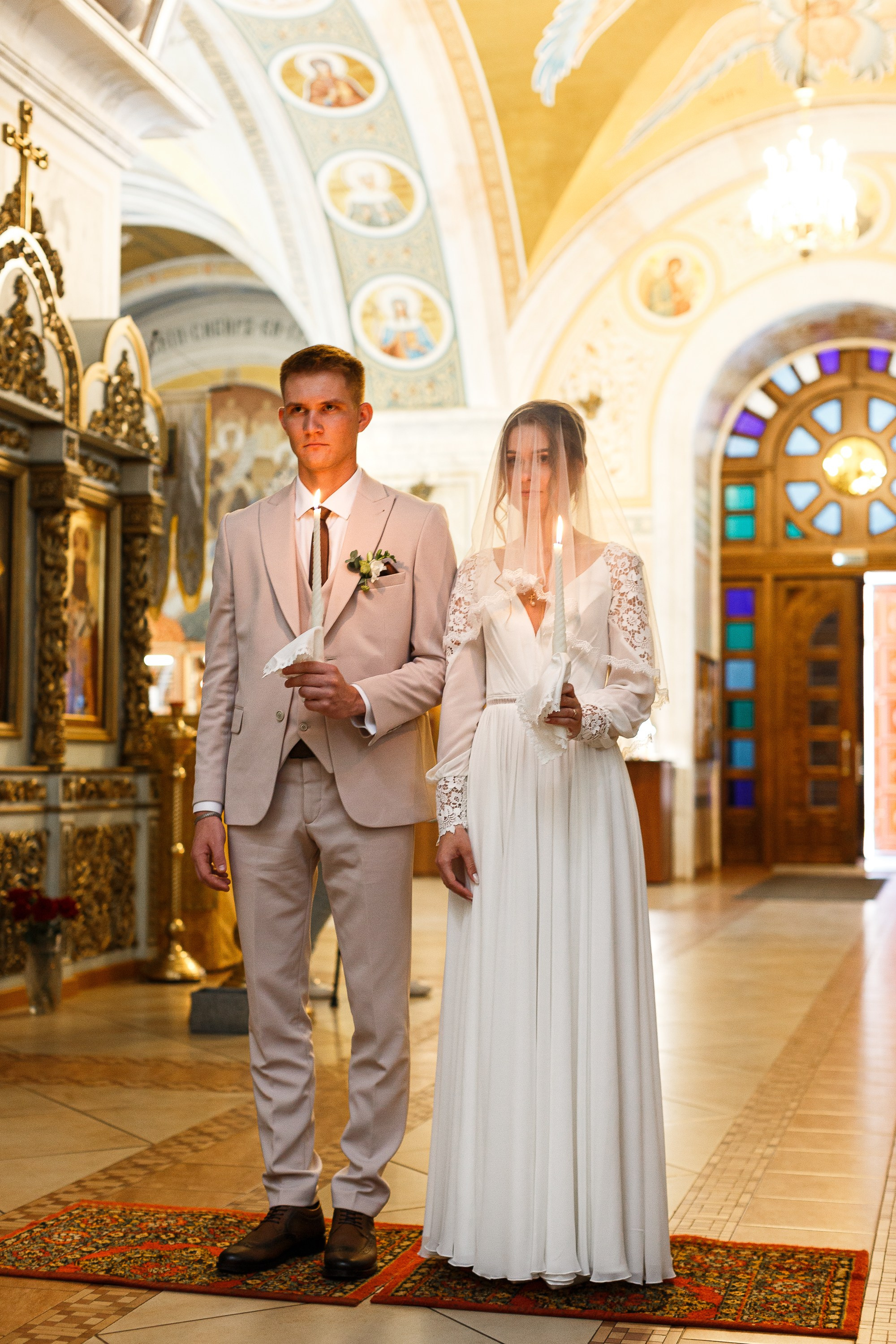 Венчание в храме Живоначальной Троицы на Шаболовке