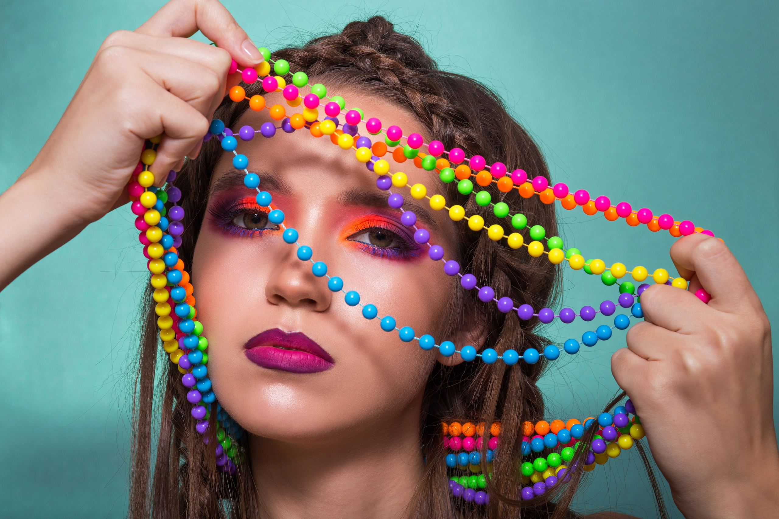 Съёмка для Чемпионата по визажу и парикмахерскому искусству, визажист Инна Воронцова. Татьяна Мирзоян