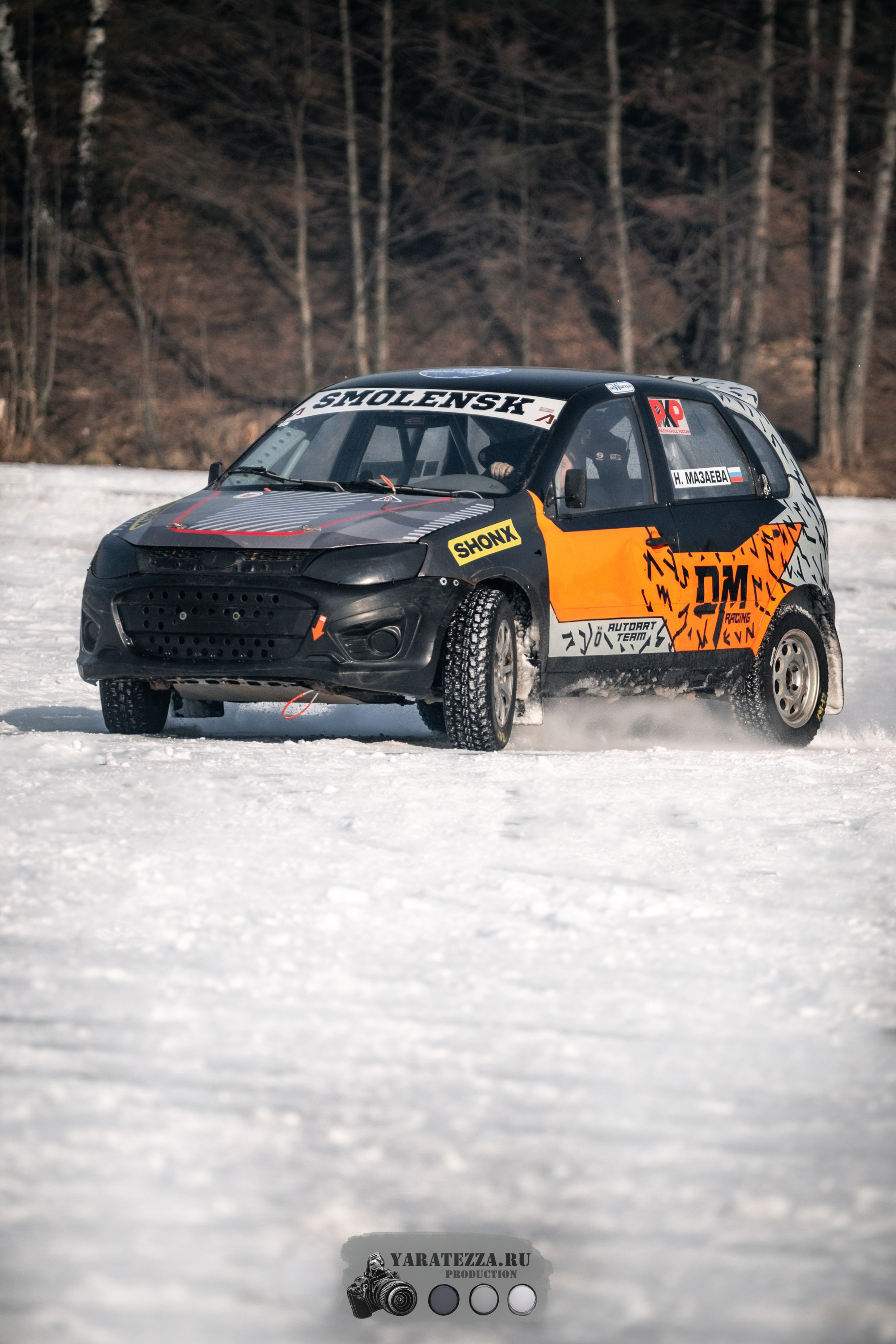 Тренировочный день на ледовой трассе. Yaratezza production