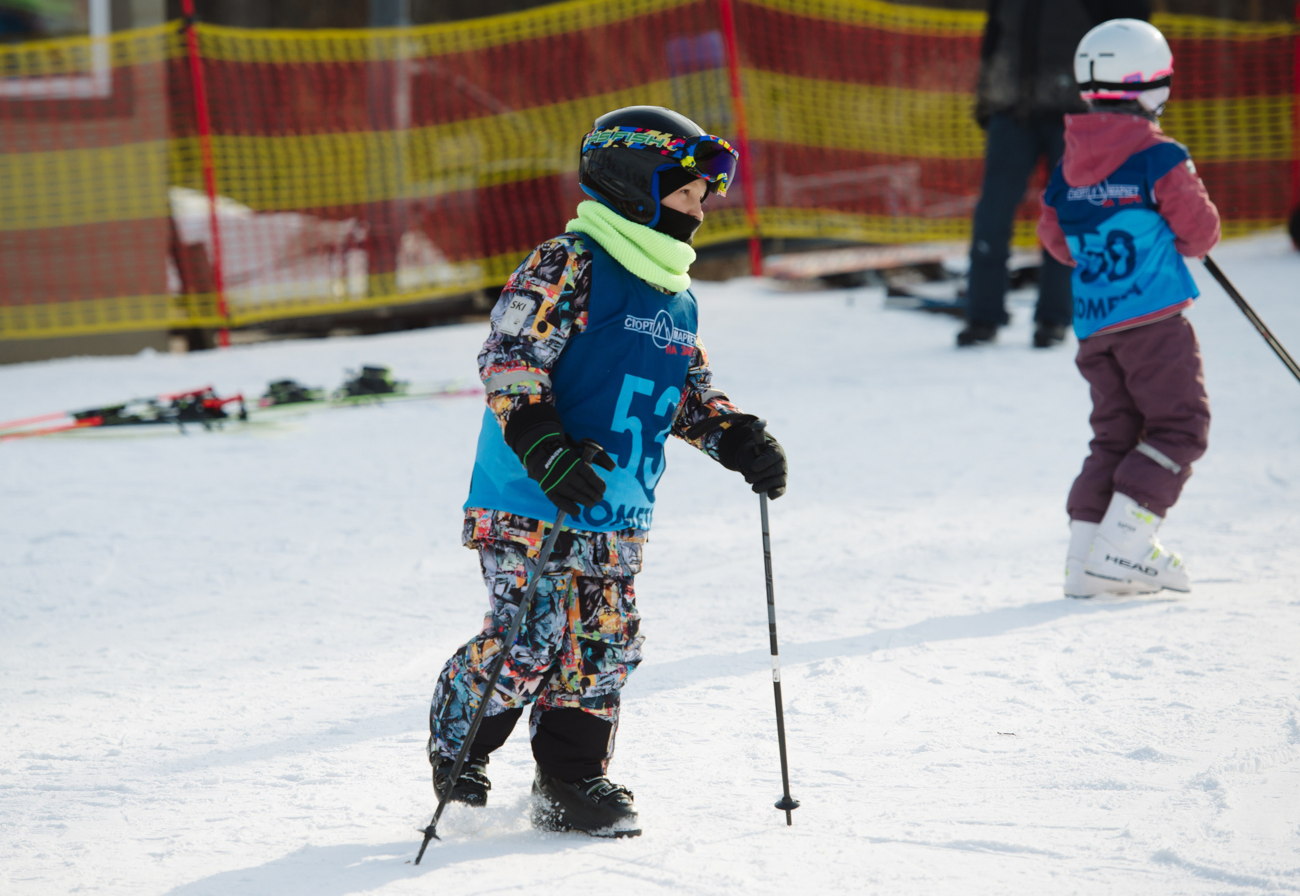 Детские соревнования/Лыжи. Фотограф Мария Каюрова