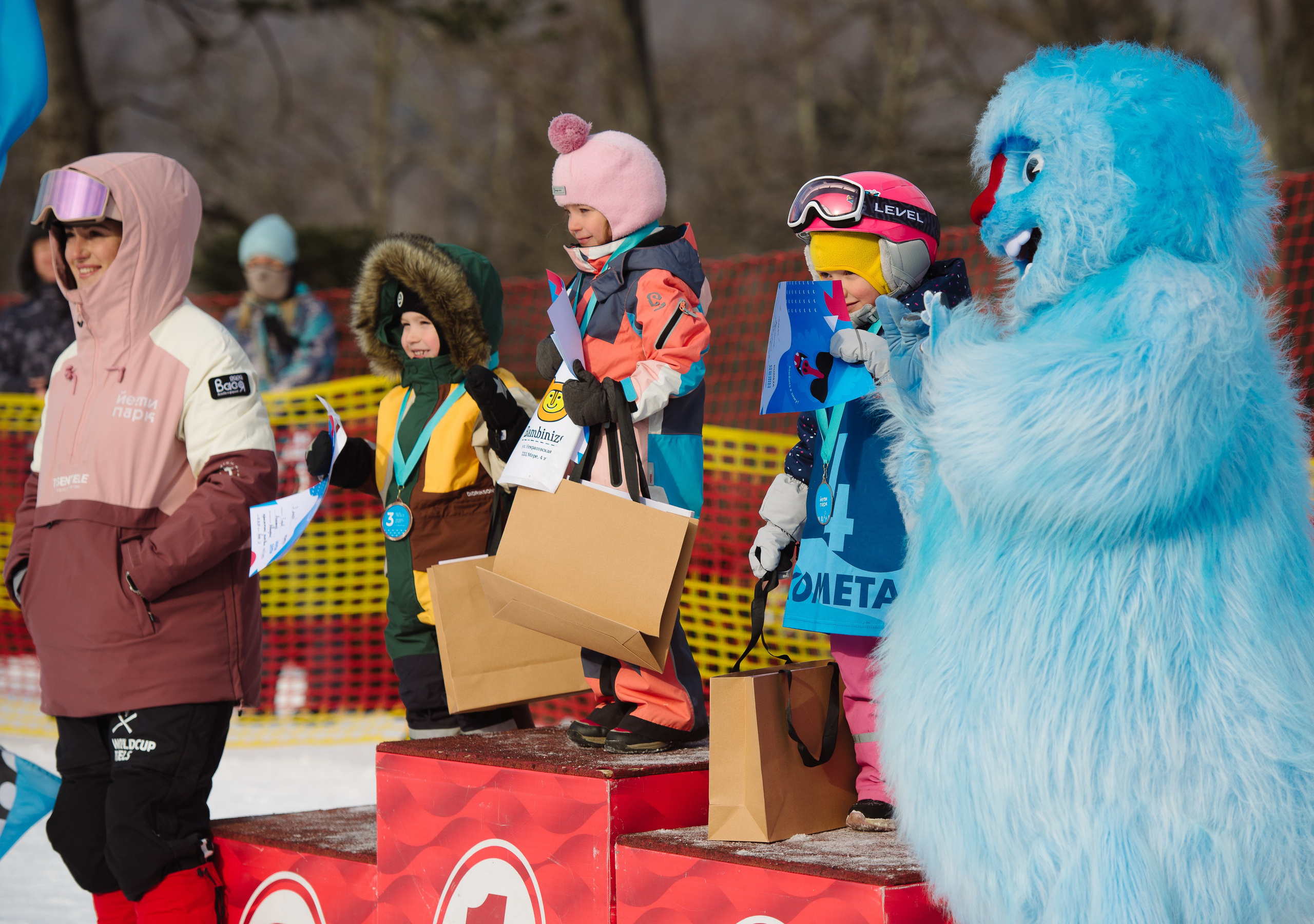 Детские соревнования/Лыжи. Фотограф Мария Каюрова