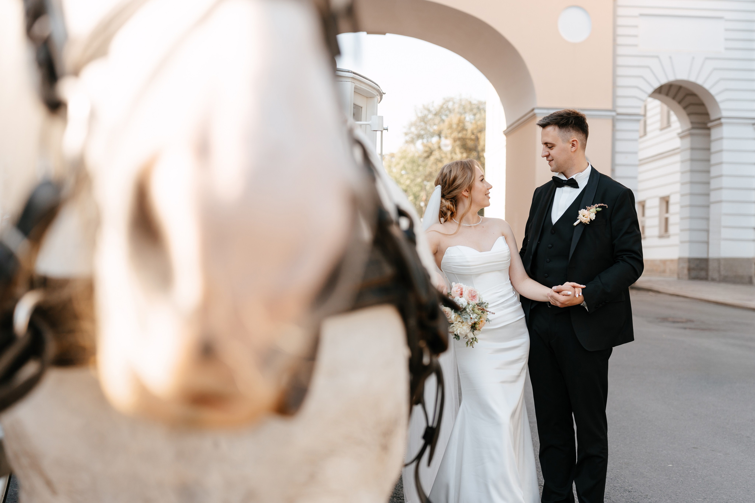 Свадебная фотосессия в Пушкине. Семейный и свадебный фотограф в Санкт-Петербурге и Москве