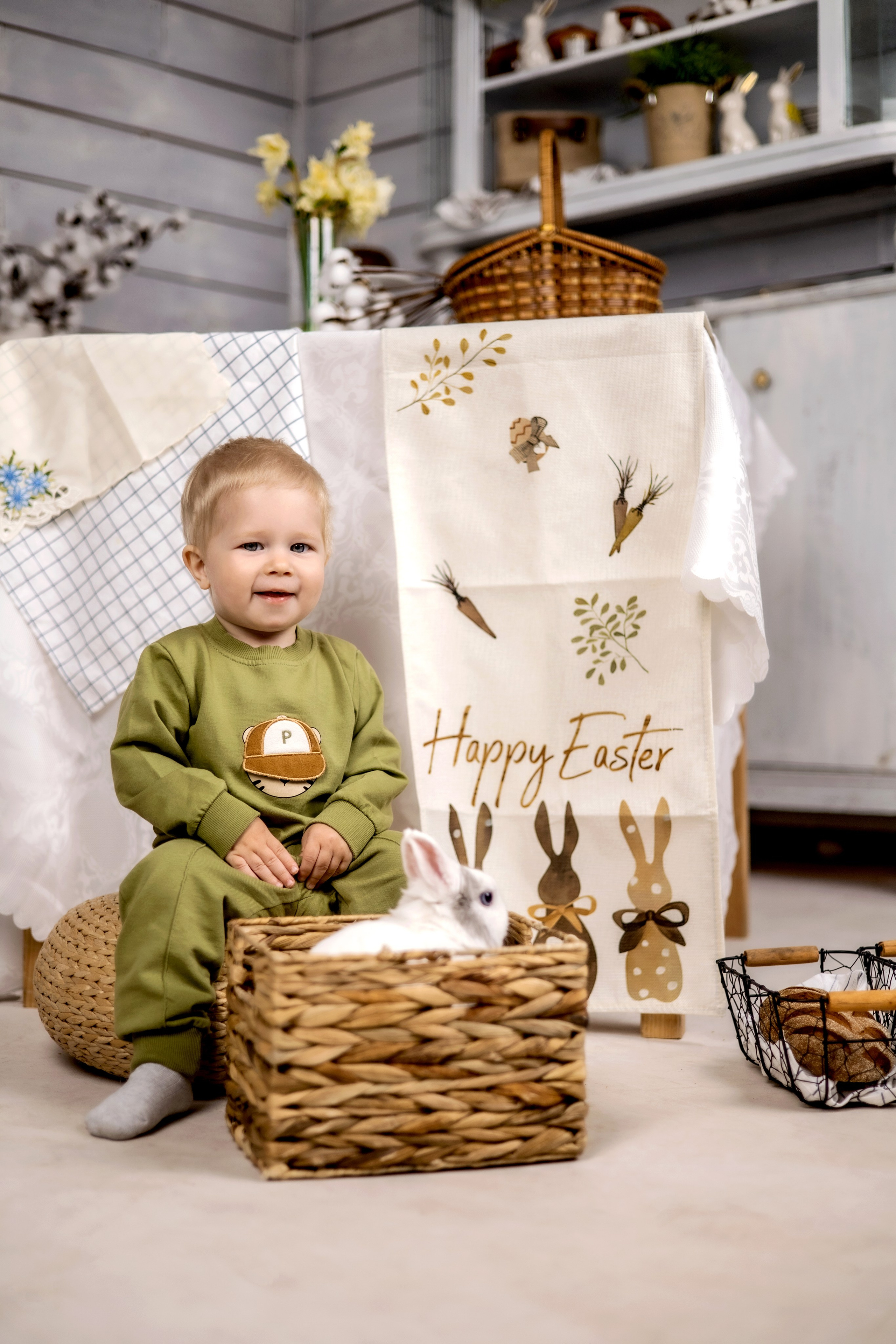 Пасхальный детский фотопроект 2024. Фотограф Надежда Лукьянова