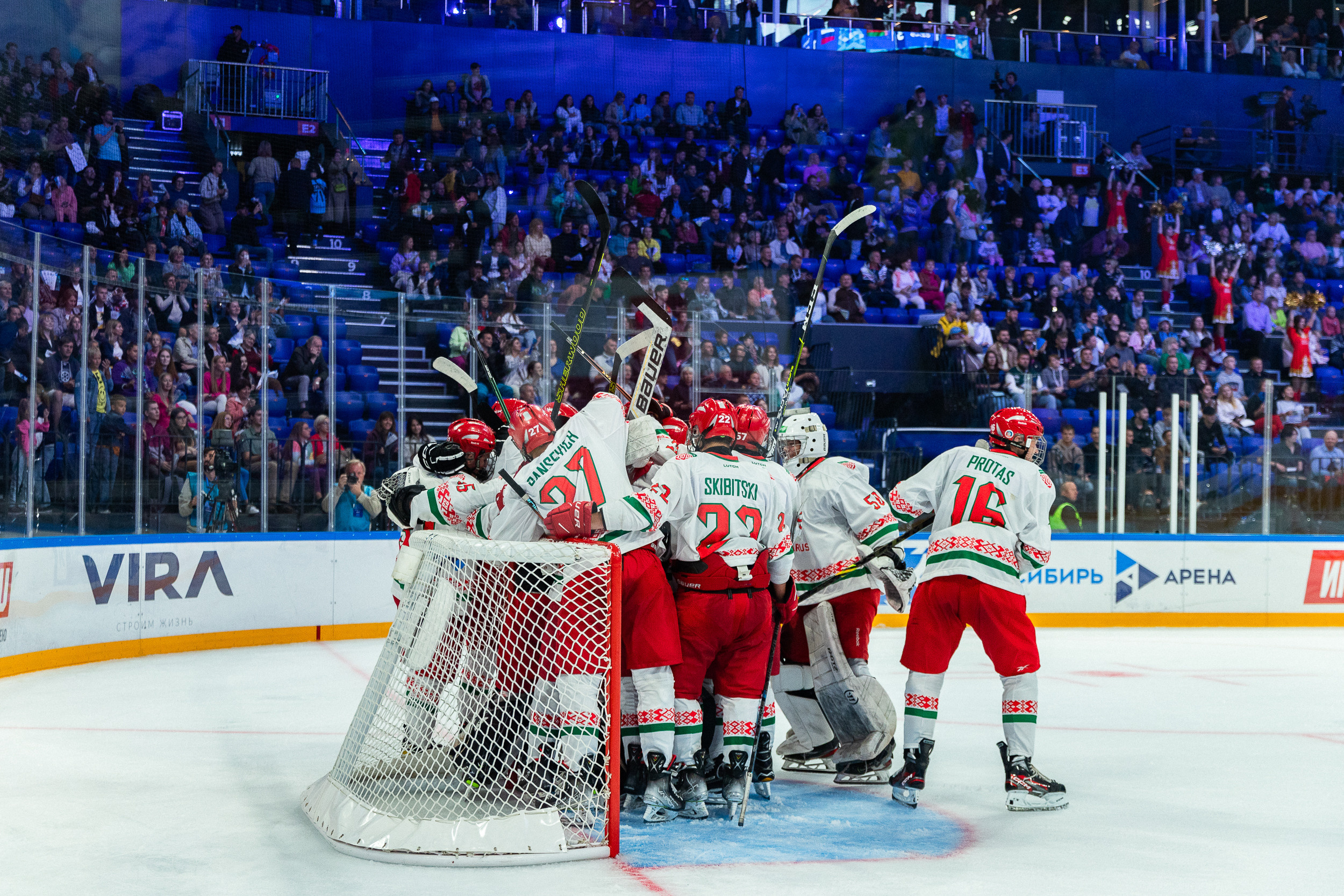 Открытие Сибирь-Арены. Фотограф Александр Шалагин
