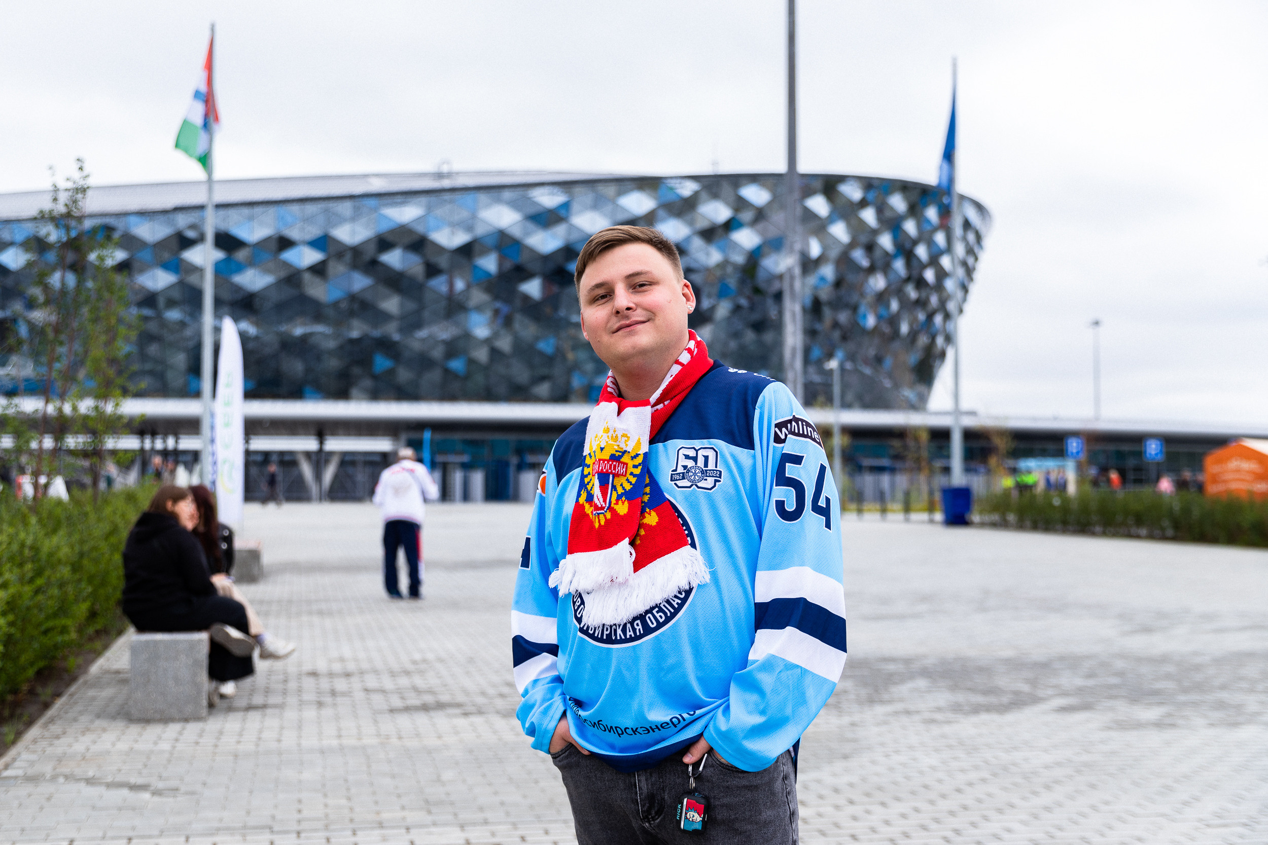 Открытие Сибирь-Арены. Фотограф Александр Шалагин