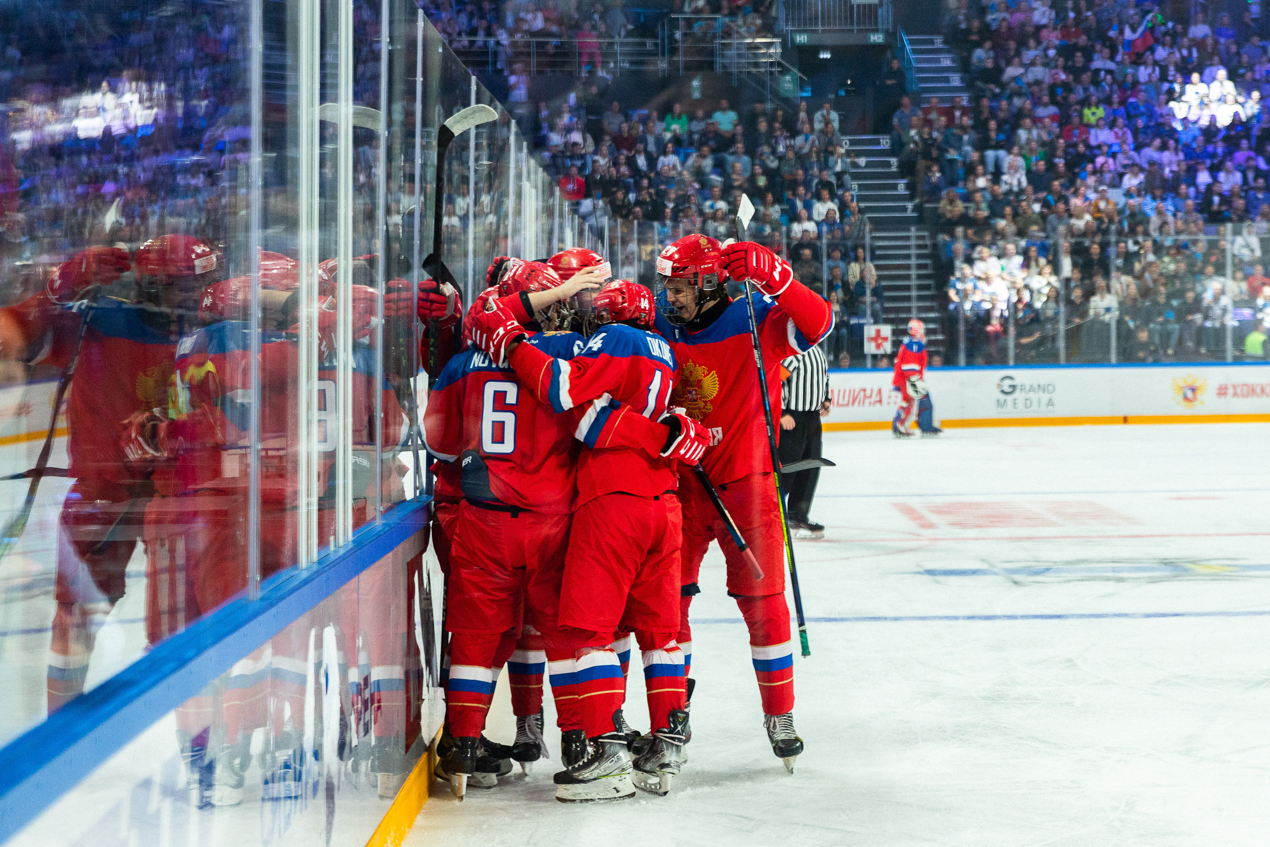 Открытие Сибирь-Арены. Фотограф Александр Шалагин