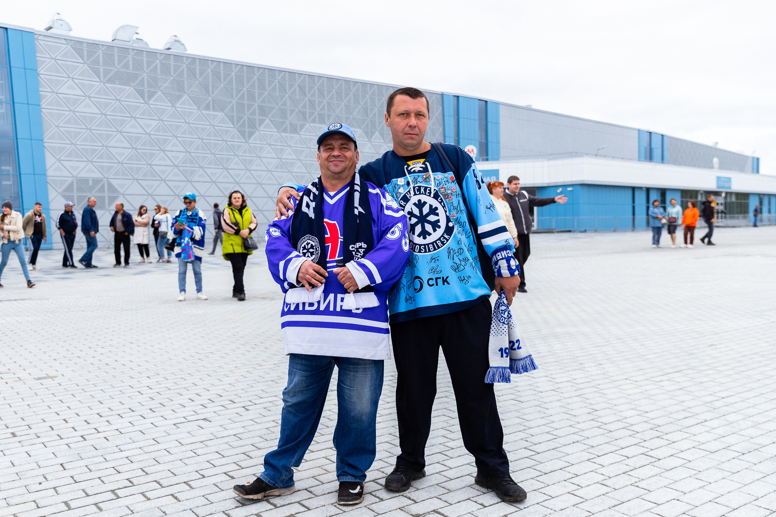 Открытие Сибирь-Арены. Фотограф Александр Шалагин