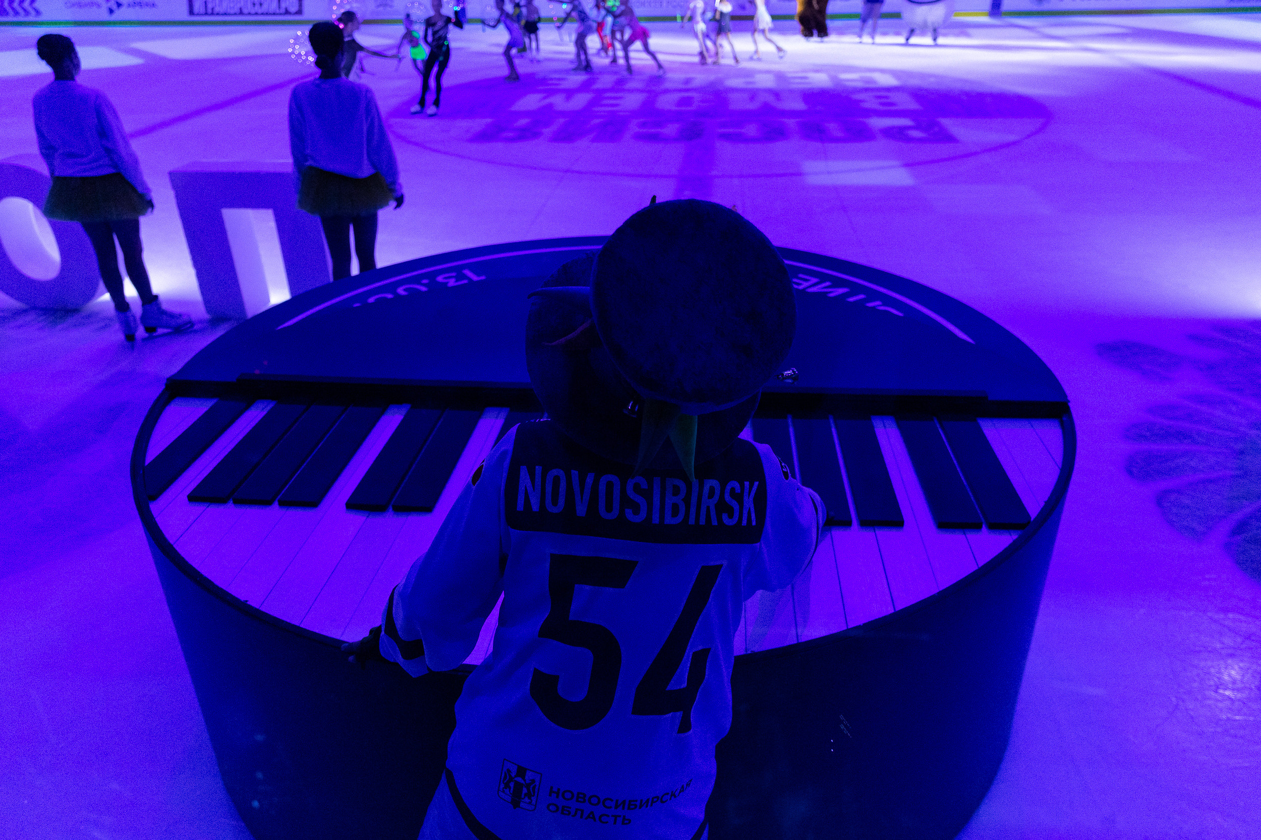 Открытие Сибирь-Арены. Фотограф Александр Шалагин