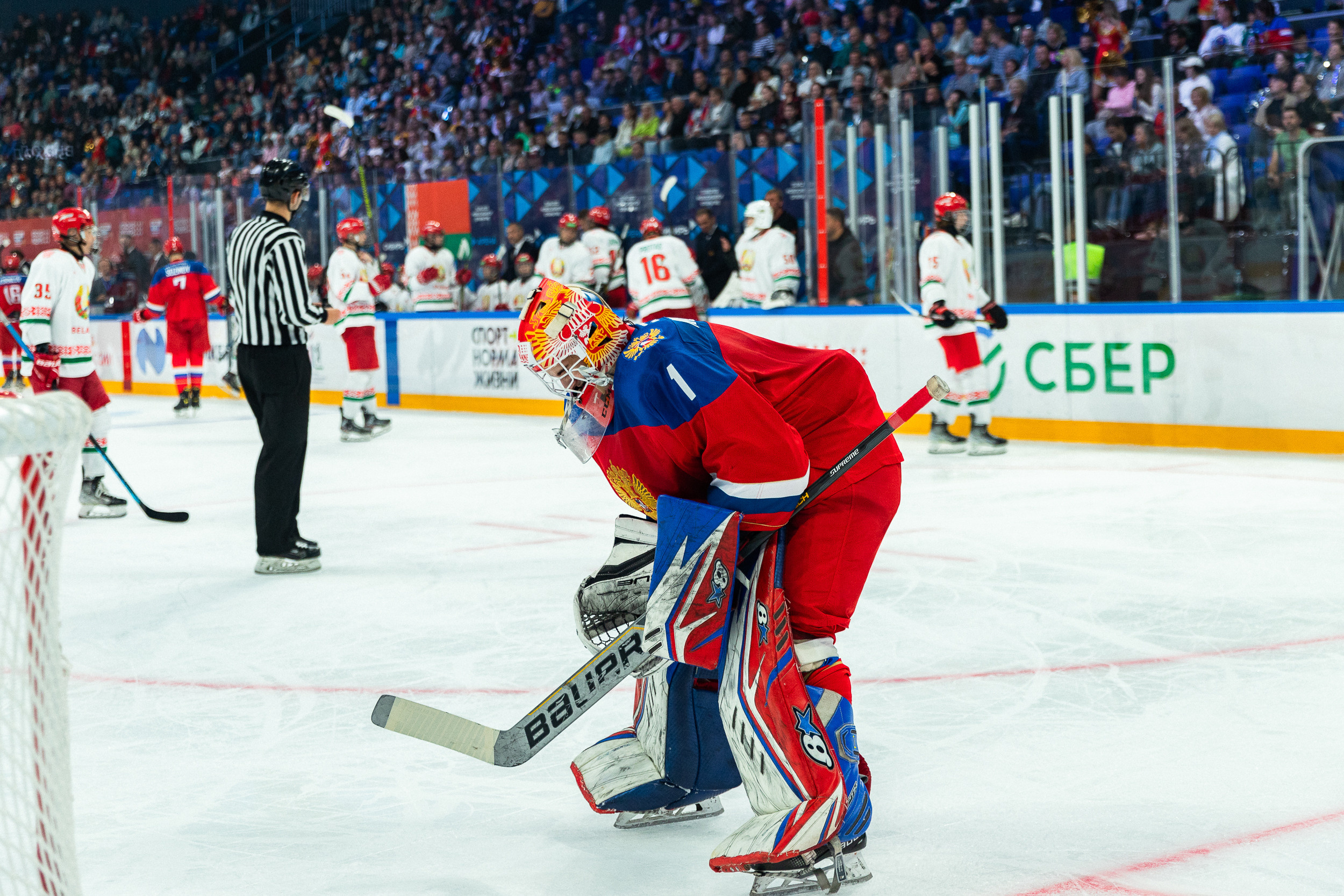 Открытие Сибирь-Арены. Фотограф Александр Шалагин