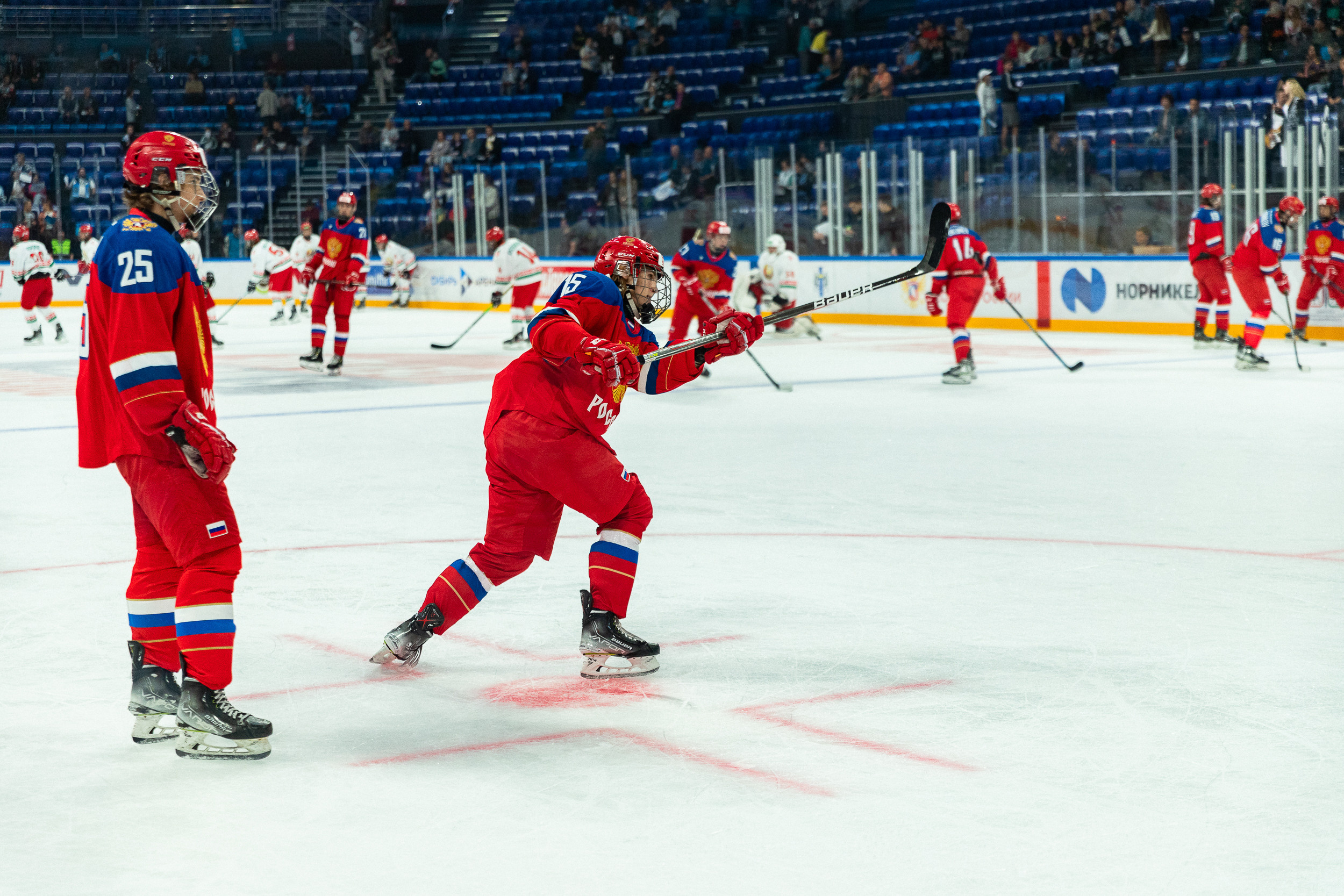 Открытие Сибирь-Арены. Фотограф Александр Шалагин
