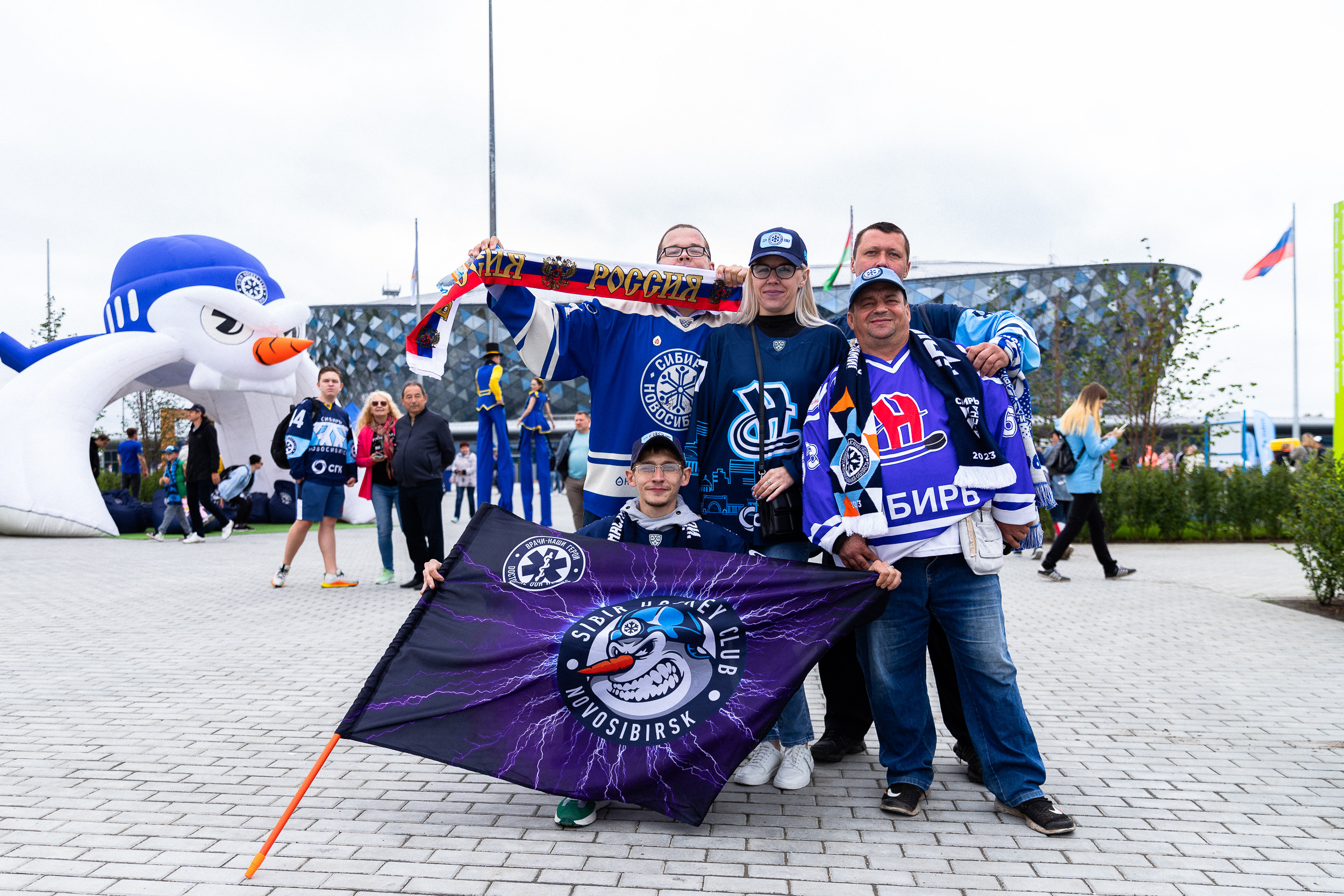 Открытие Сибирь-Арены. Фотограф Александр Шалагин