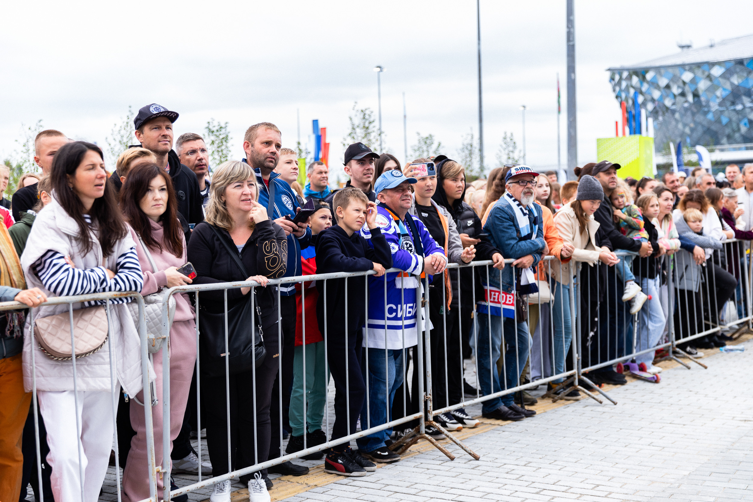 Открытие Сибирь-Арены. Фотограф Александр Шалагин