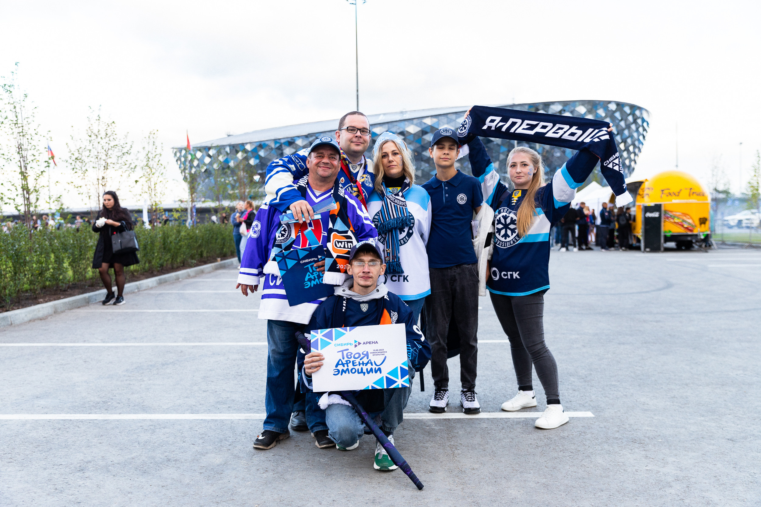 Открытие Сибирь-Арены. Фотограф Александр Шалагин