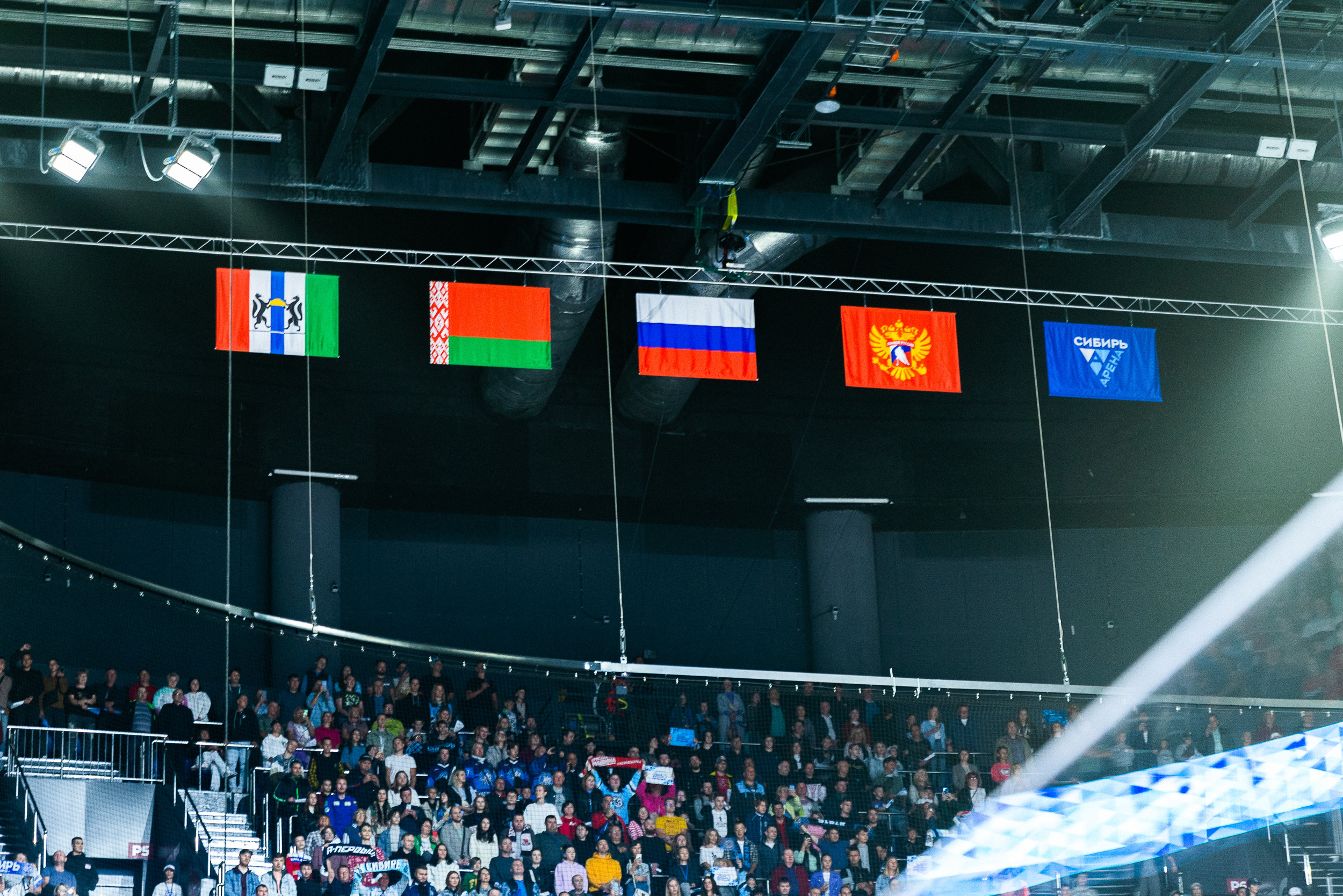 Открытие Сибирь-Арены. Фотограф Александр Шалагин