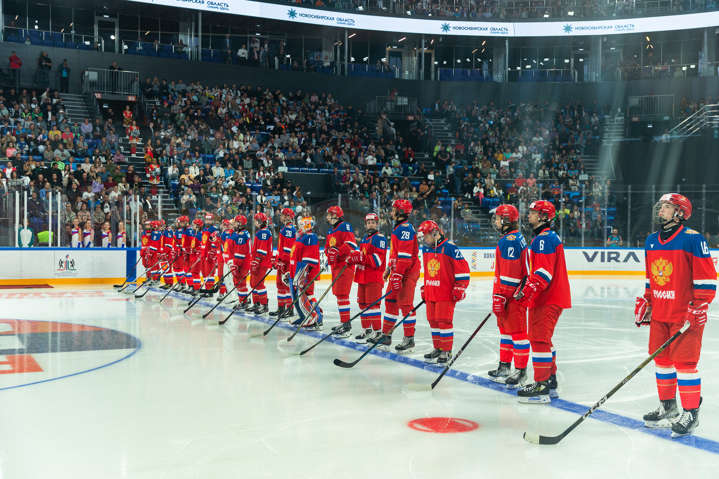 Открытие Сибирь-Арены. Фотограф Александр Шалагин