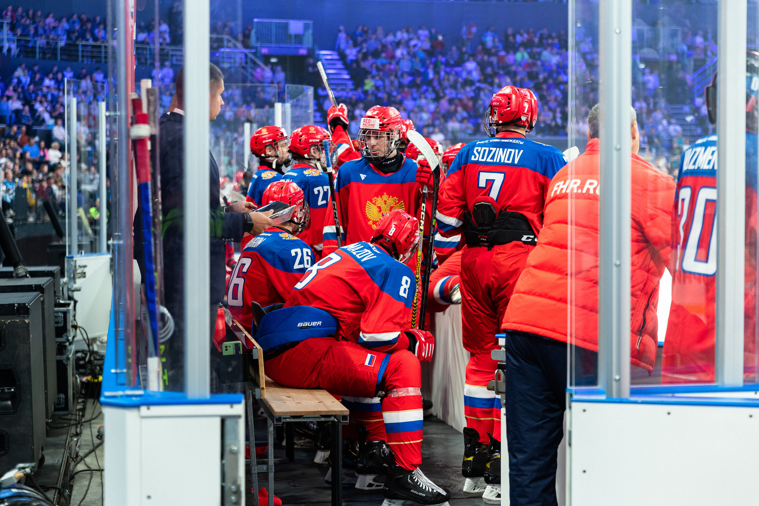 Открытие Сибирь-Арены. Фотограф Александр Шалагин