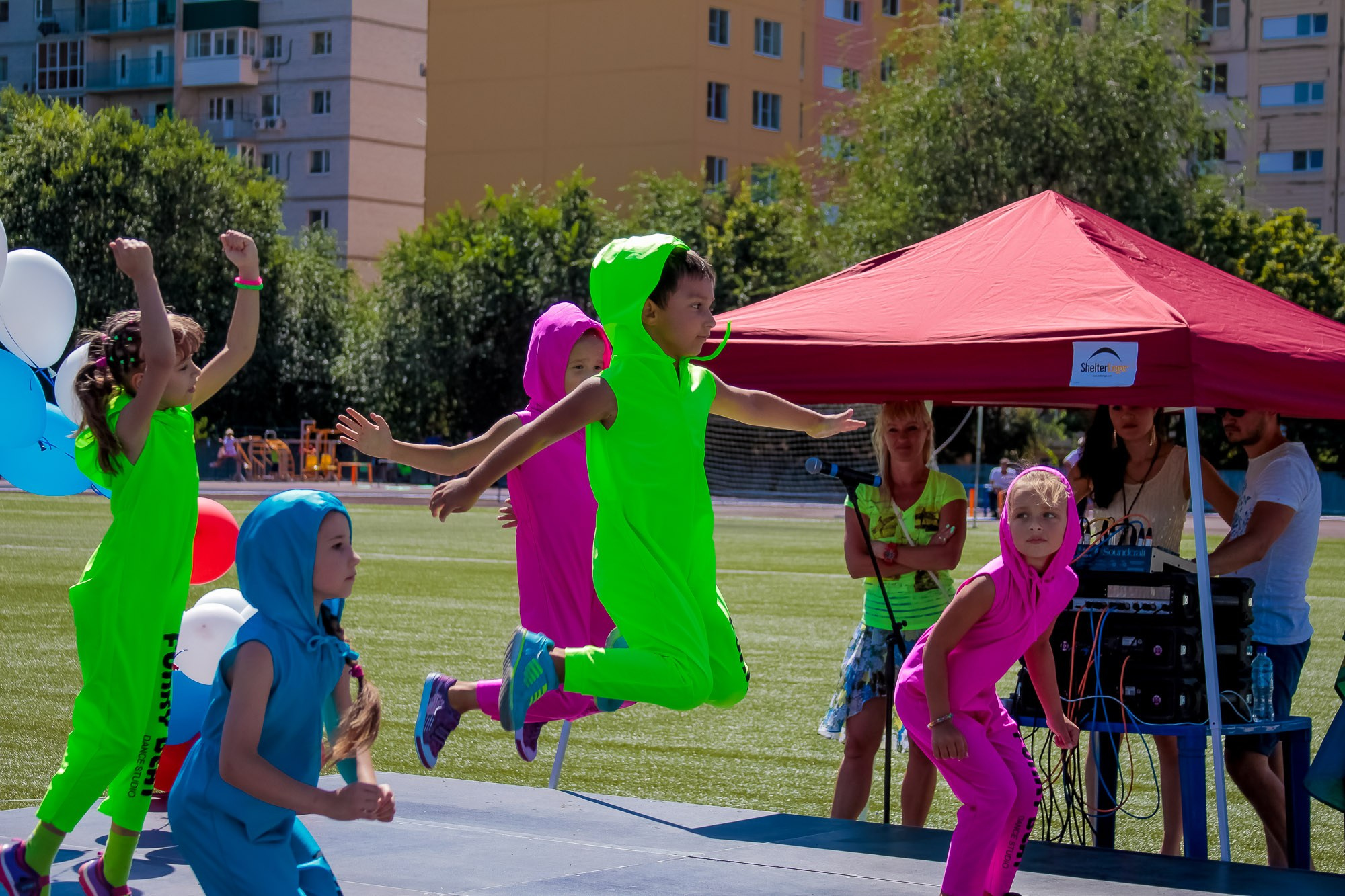 День Физкульт. Максим Матвийченко и Виктория Басова профессионалы своего дела