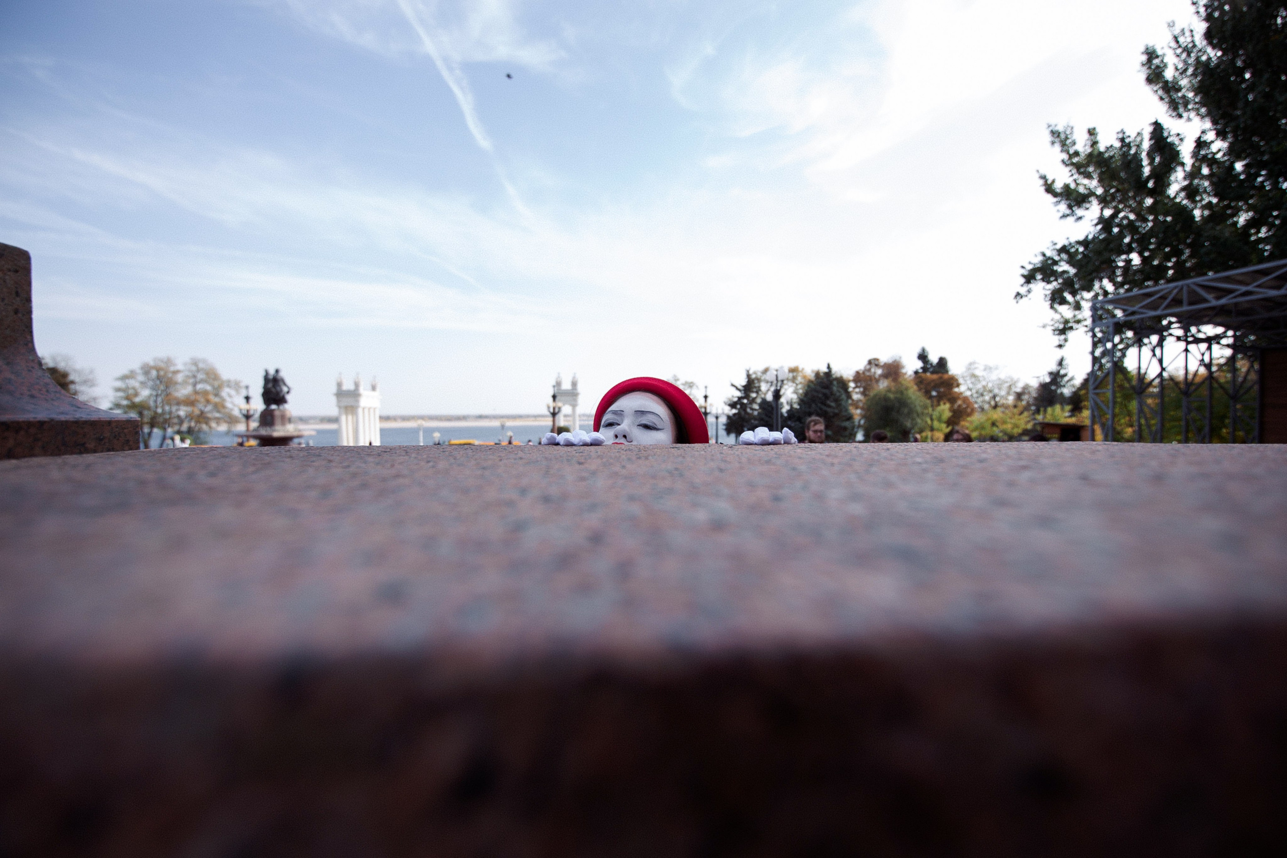 Мимы. Фотограф Крохин Олег