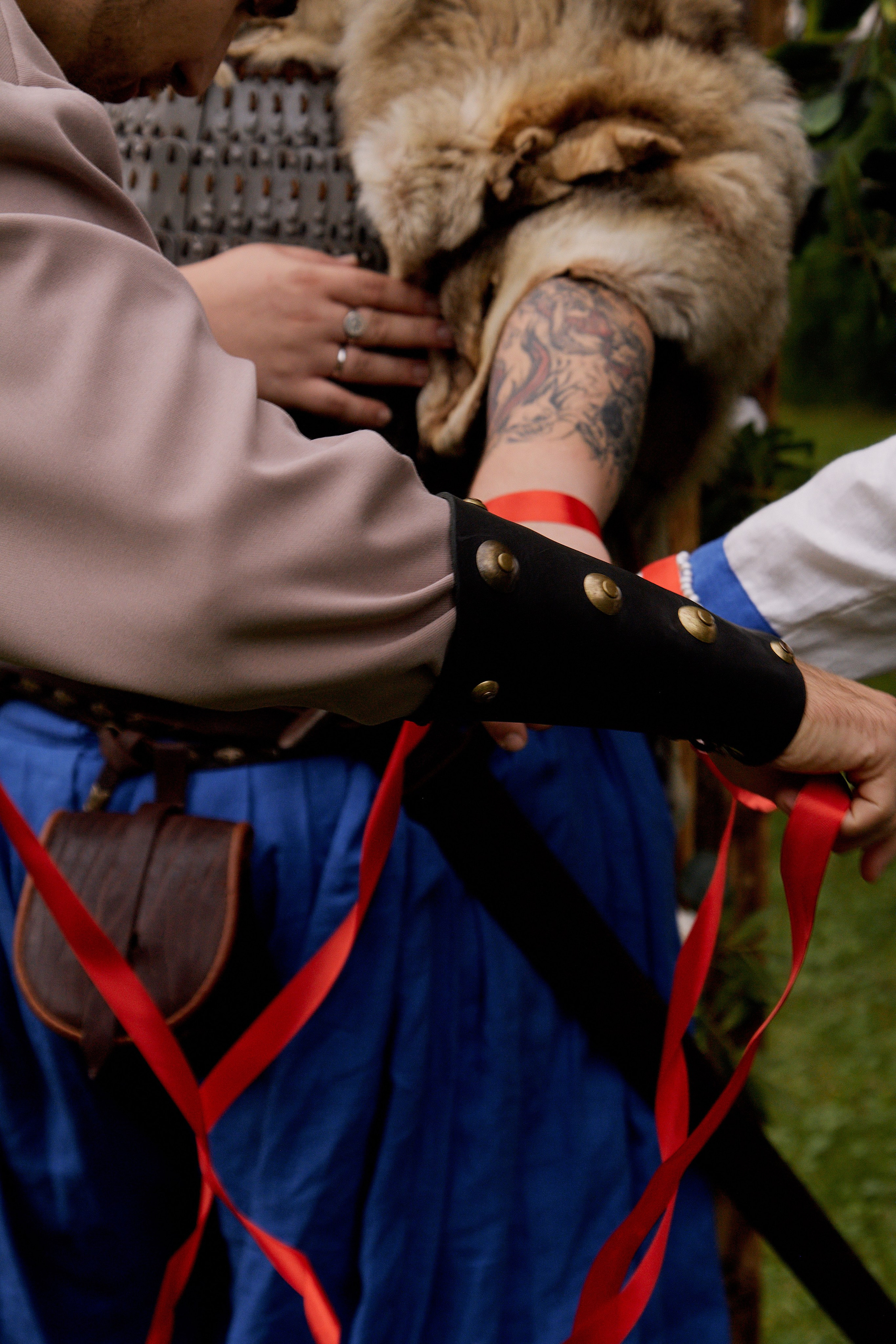 Юлия и Антон. Выездная роспись в стиле викингов. Фотограф лавстори Москва/МО Приятелева Ангелина
