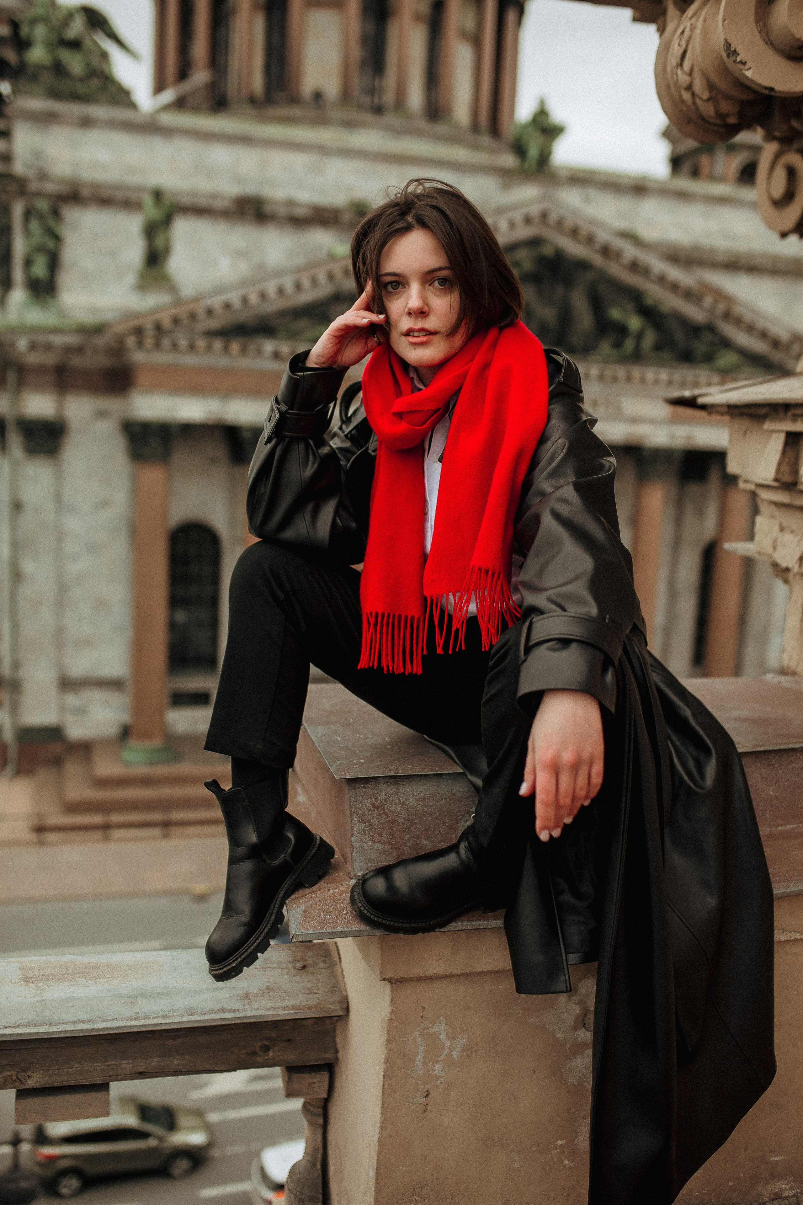 Анна на крышах Питера. Семейный и Свадебный фотограф в Санкт-Петербурге Плохая Екатерина