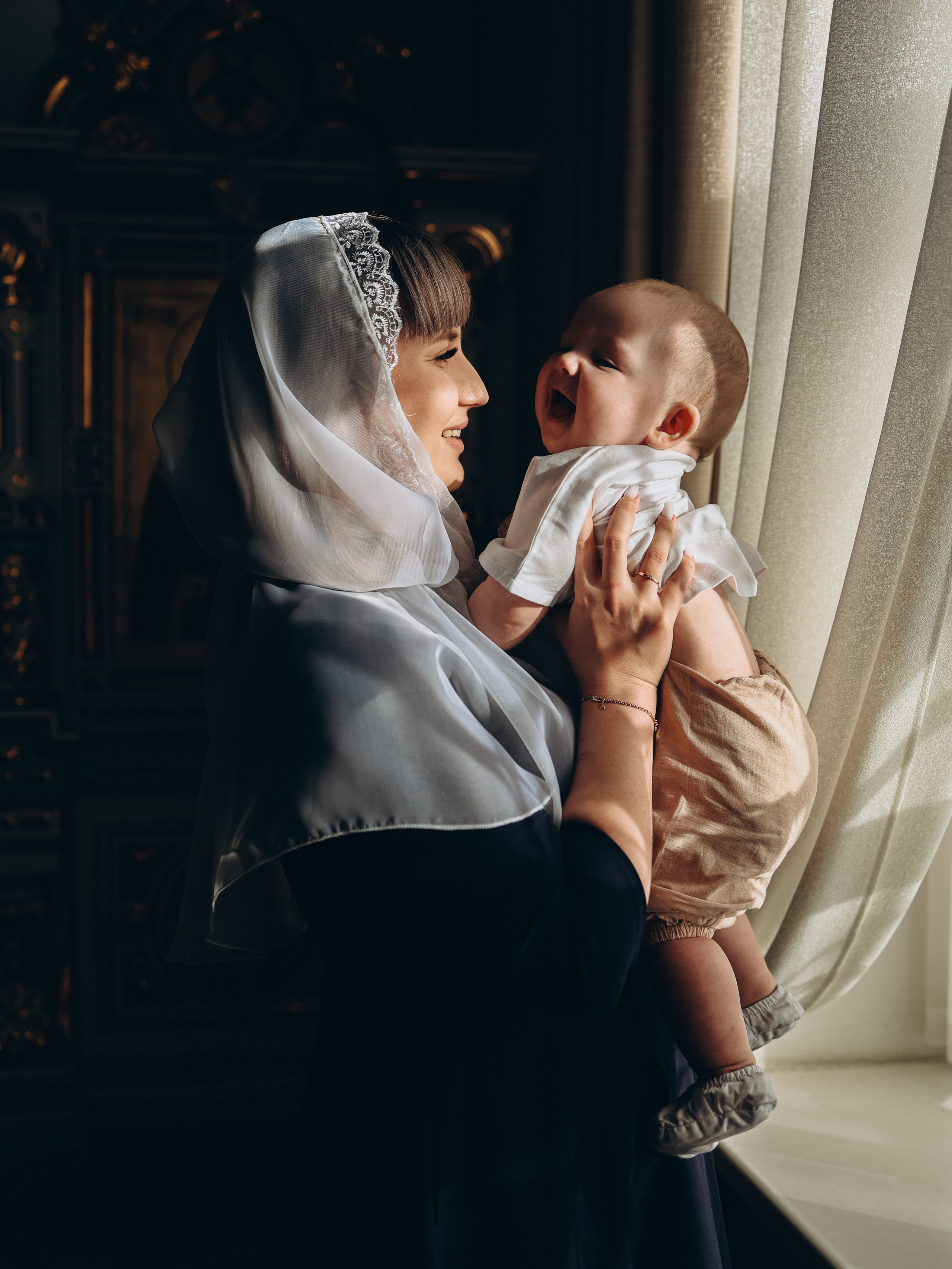 Крещение Матвея. Семейный и детский фотограф в  г. Екатеринбурге Холодова Юлия