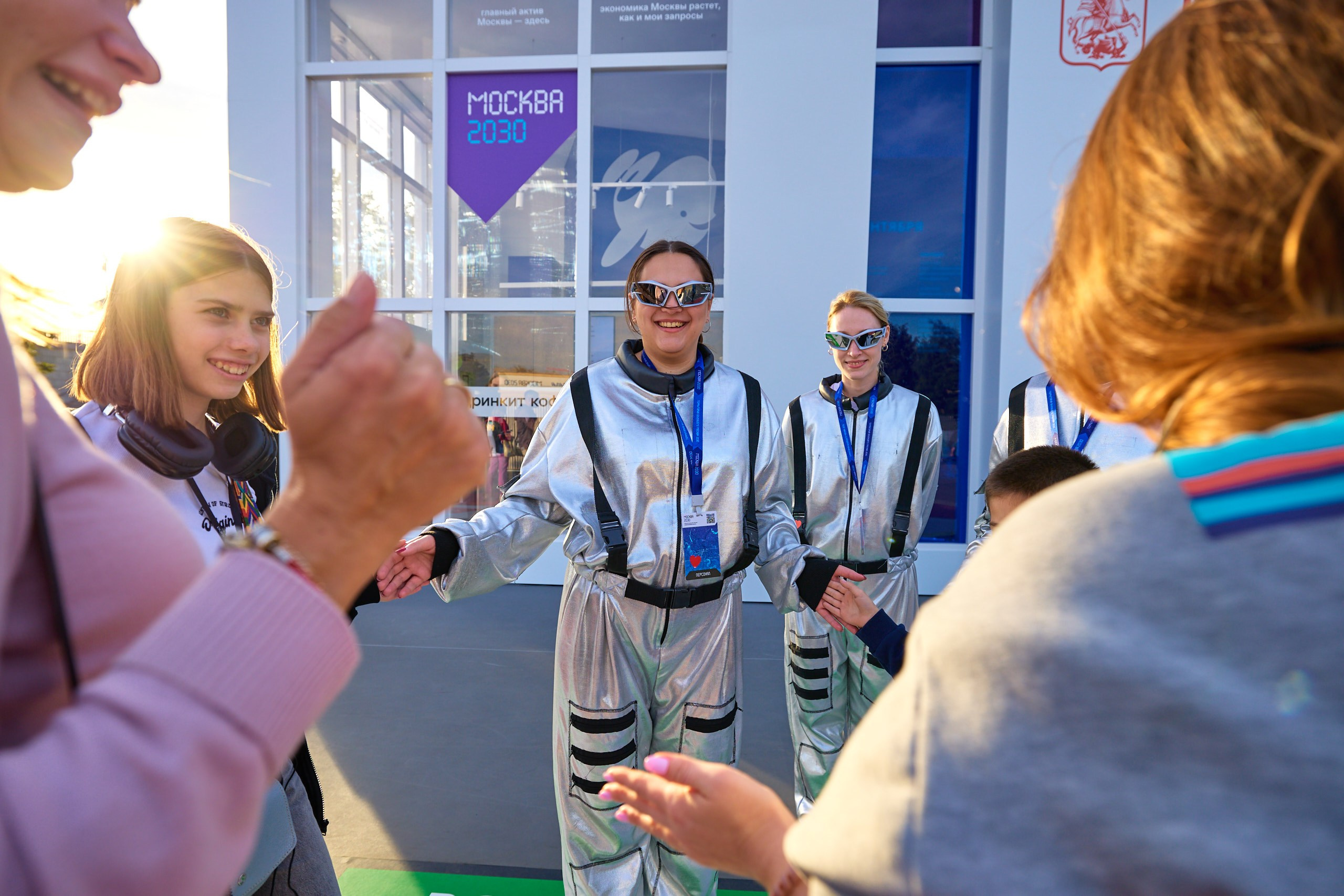 Съемка экскурсии по строительной площадке Москва