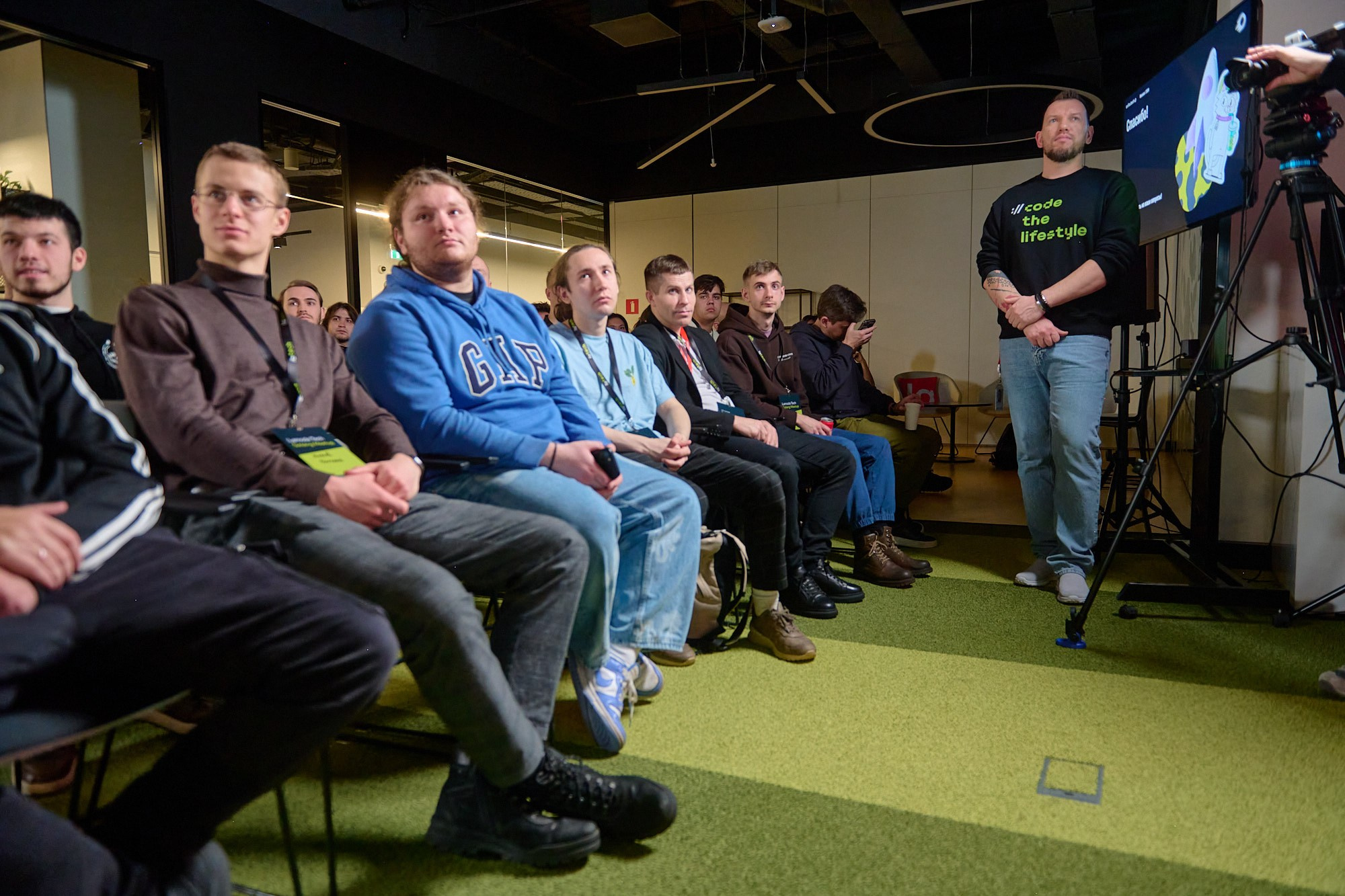 GoLang митап в Lamoda. Репортажный фотограф в Москве Вадим Францев