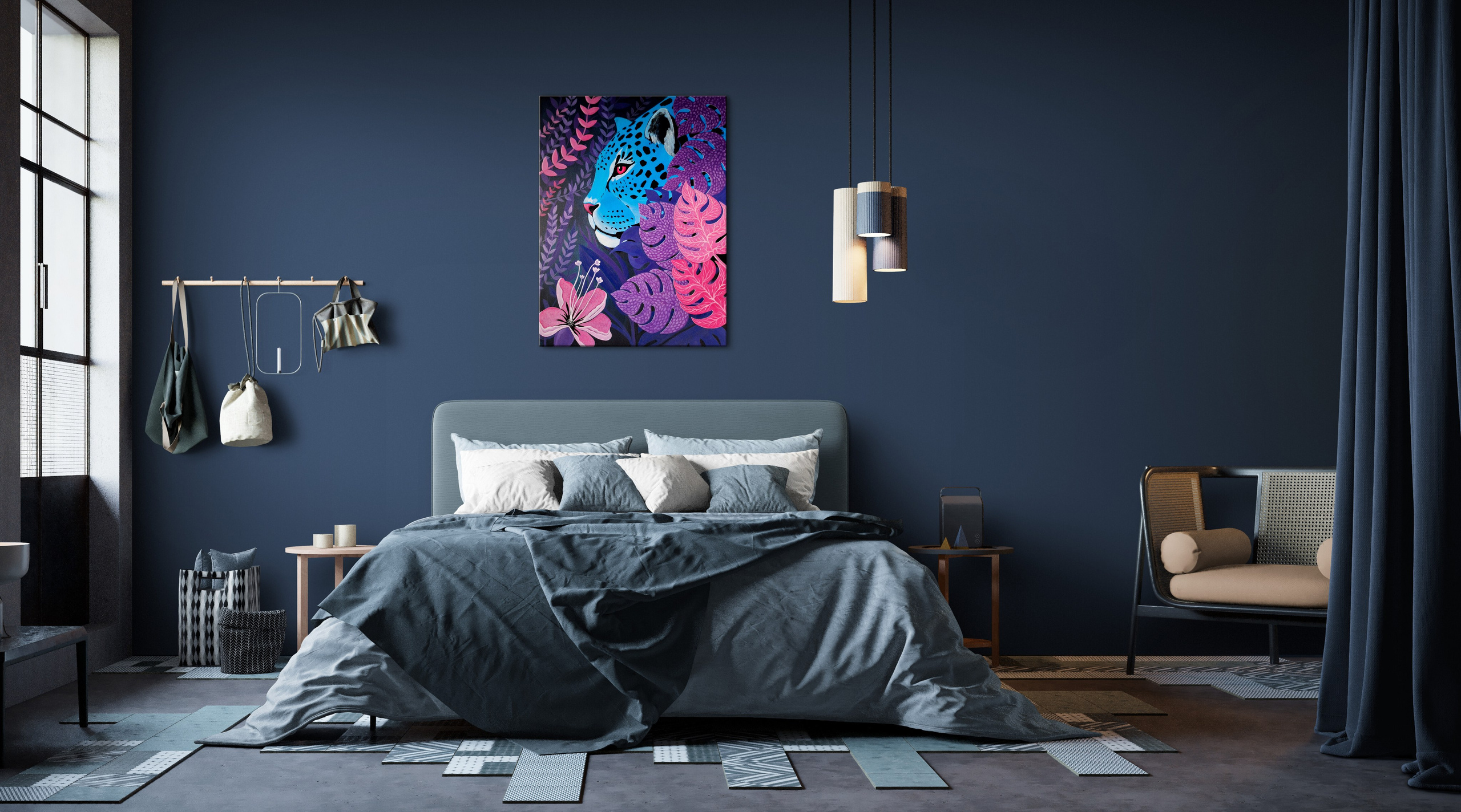 Дивный сад. Художник Анастасия Кисткина, Петербург