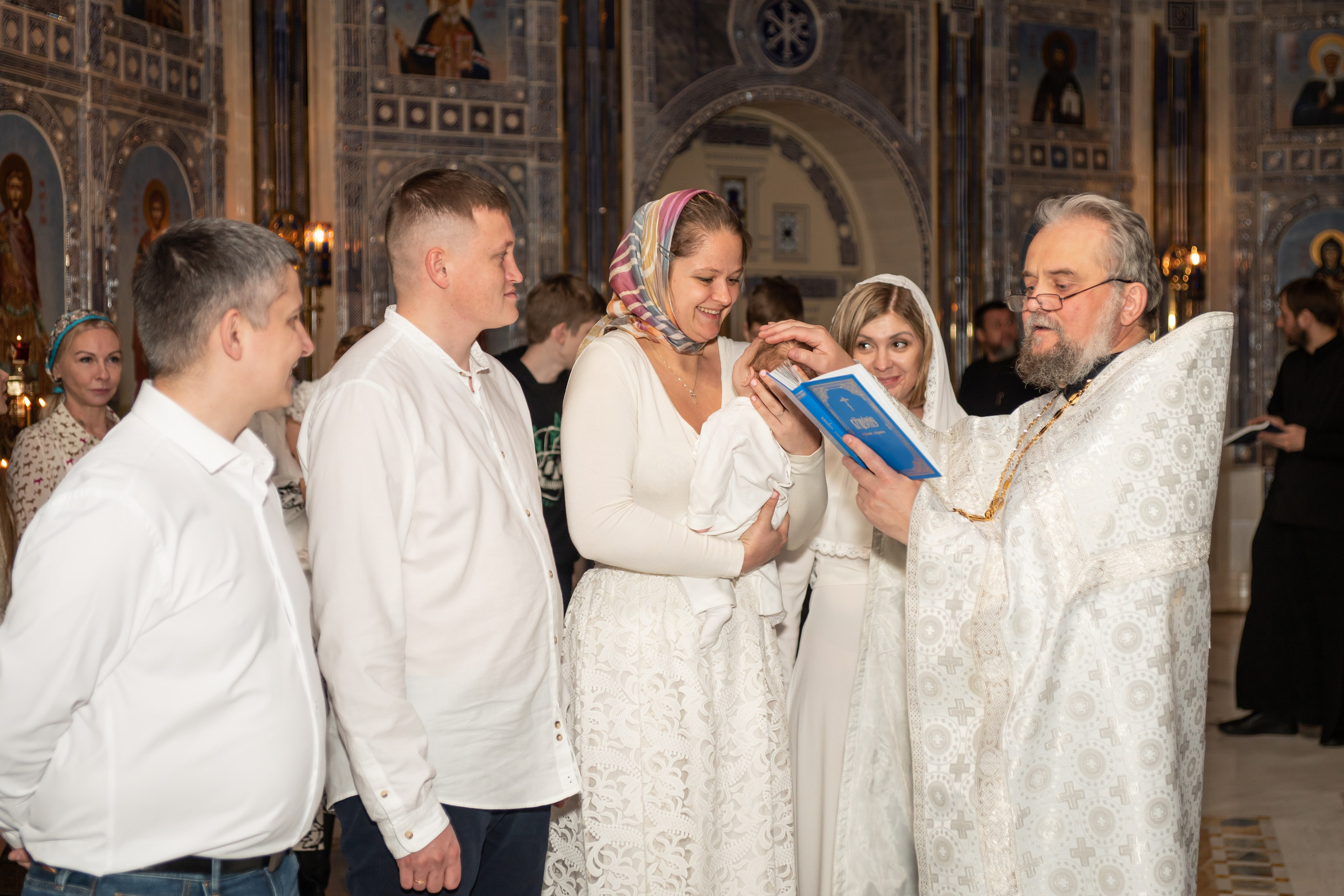 Крещение. Семейный и детский фотограф в Москве Евгения Миронова