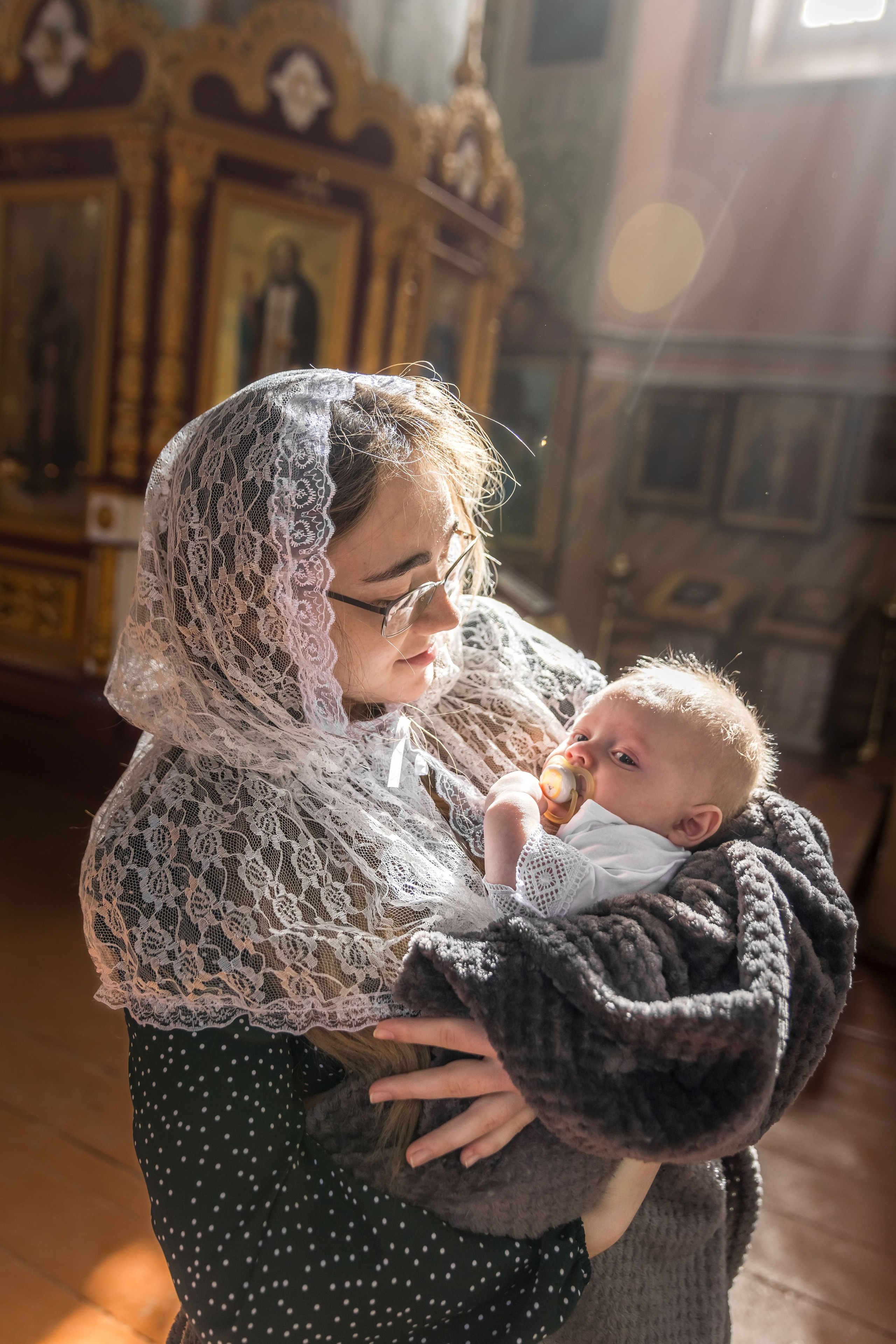 Крещение Тимофея. Свадебный, семейный и детский фотограф в Алексеевке Анастасия Ковальчу