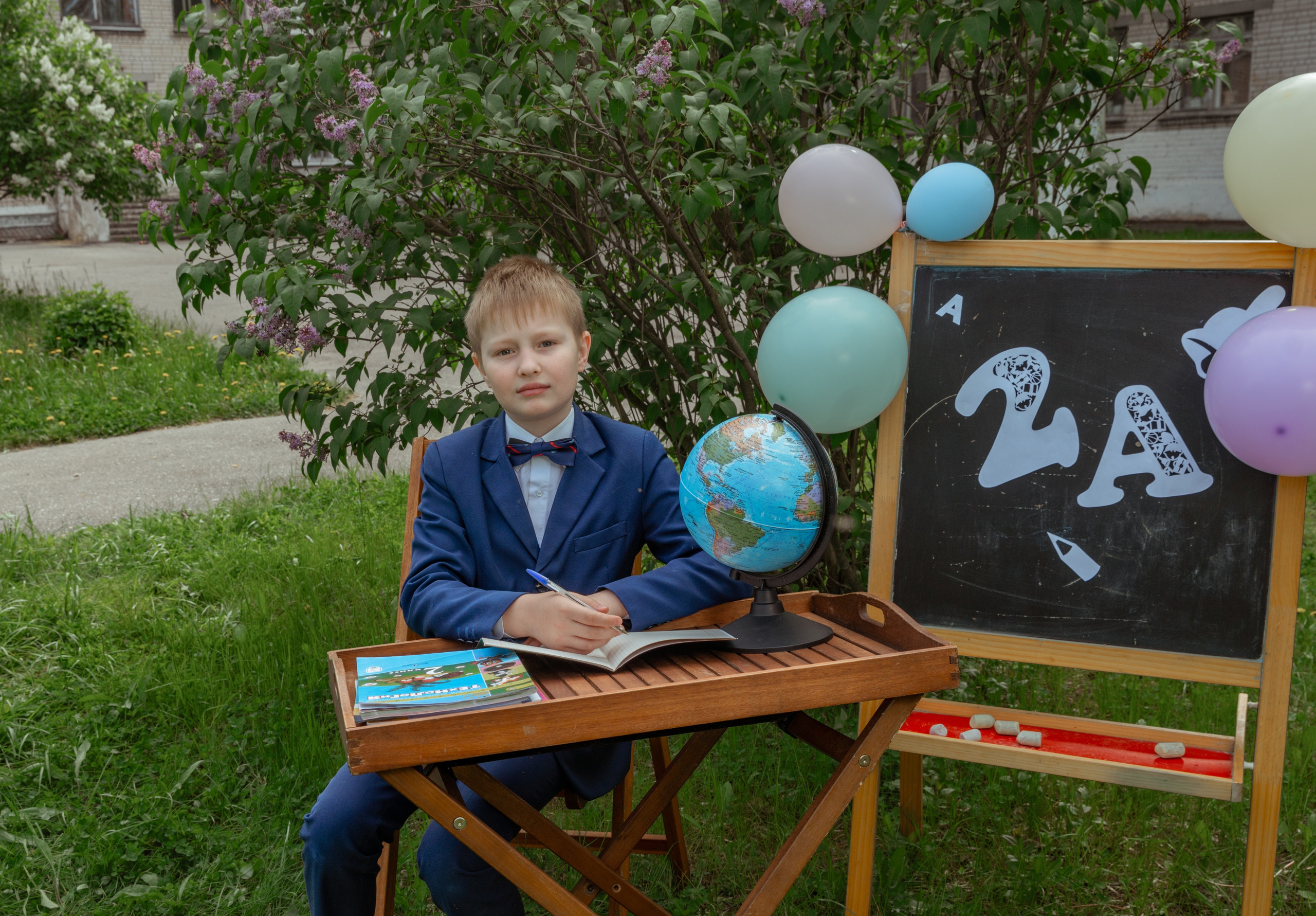 Школьная фотозона. Семейный и детский фотограф в Нижнем Новгороде