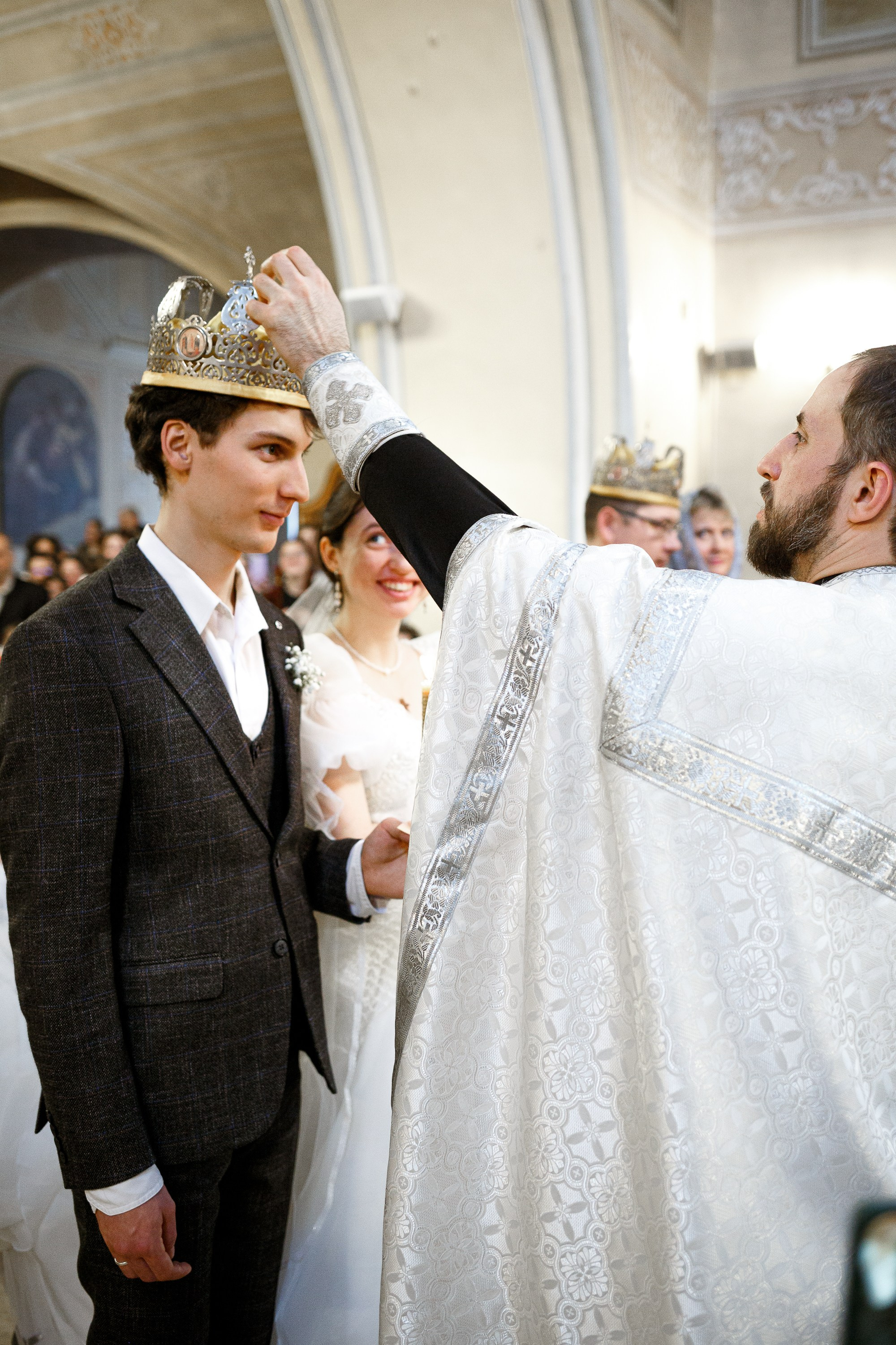 Венчание в храме Космы и Дамиана в Шубине