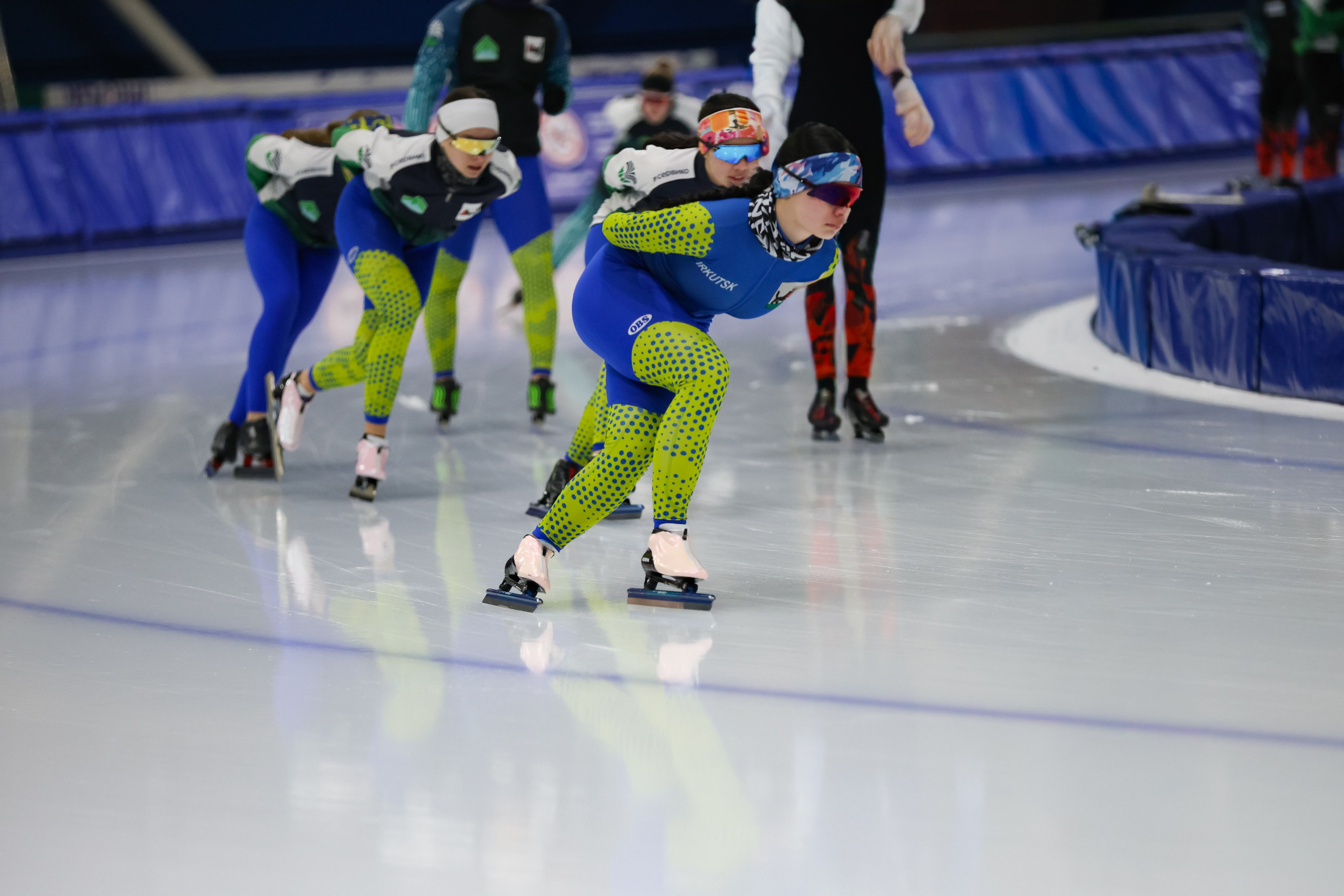 Тренировки. Конькобежный спорт. Иркутск, 2026. Спортивная съемка Мария Царфати