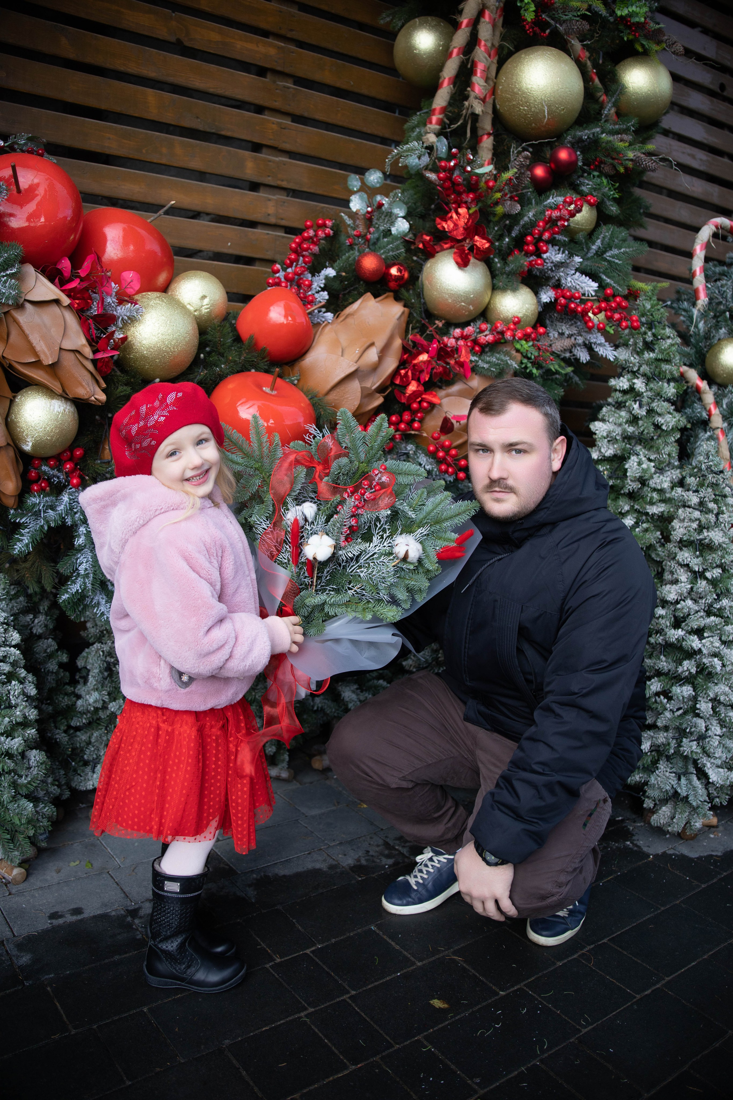 Фотосессия семейная «Новогодний букет». Фотограф в Крыму Татьяна Барицкая ЕНОТИКА