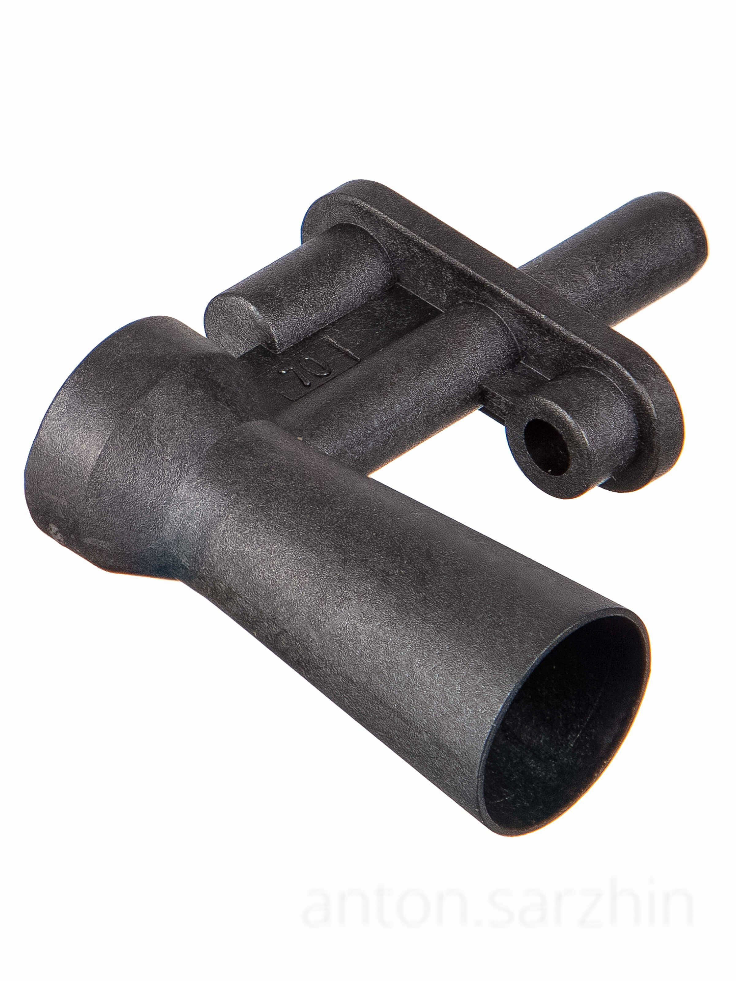 трубка вентури Предметное фото пластиковой запчасти