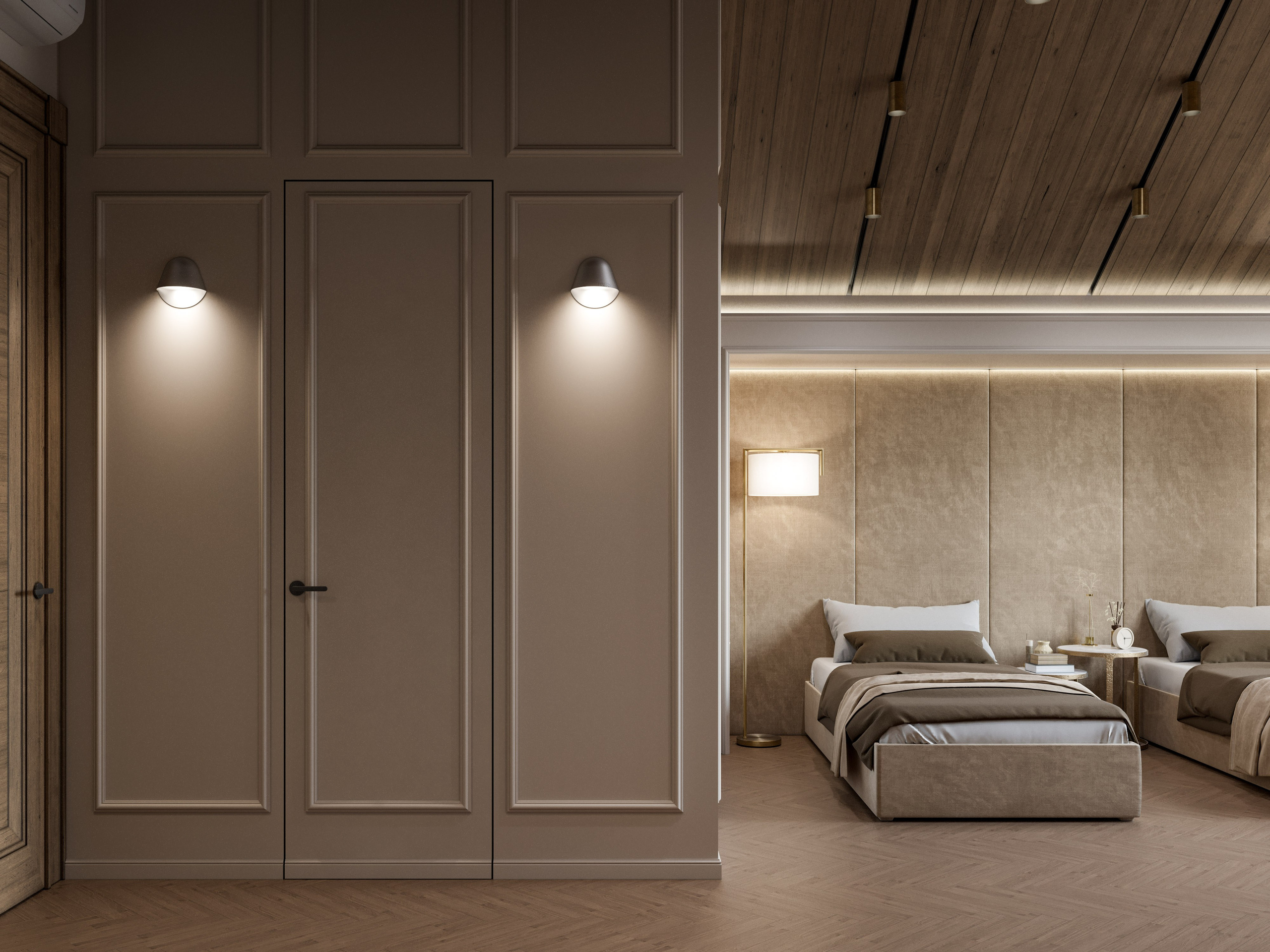 Сруб с Современным Наполнением: 3D Визуализации Интерьера Загородного Дома. Визуализатор интерьера в Москве | Брагин Кирилл